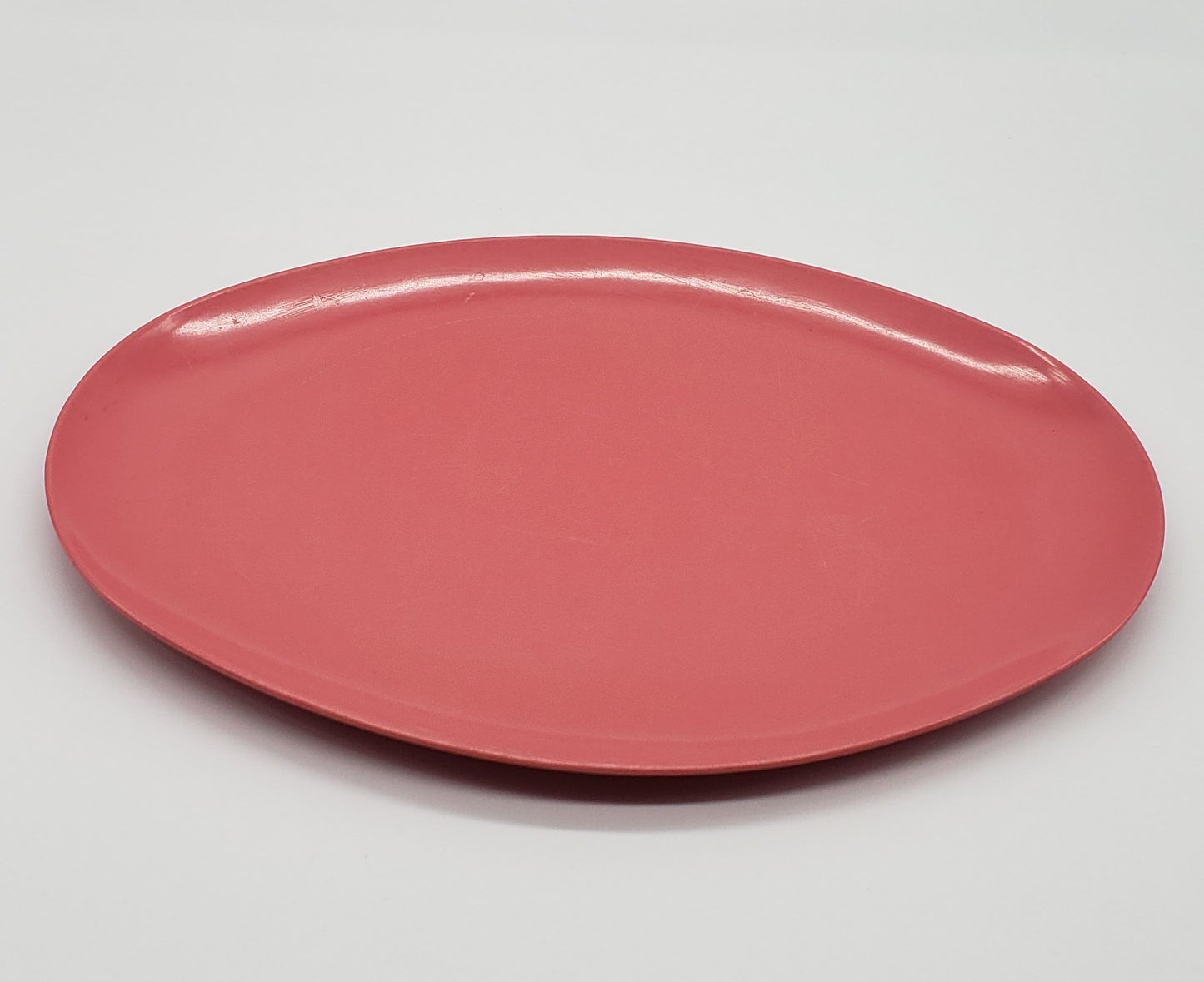 Allied Chemical White Melamine Oval Platter Oval