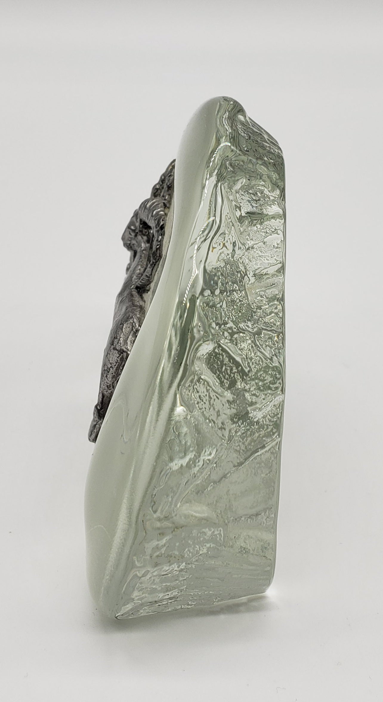 Capricorn Zodiac Art Glass Paperweight