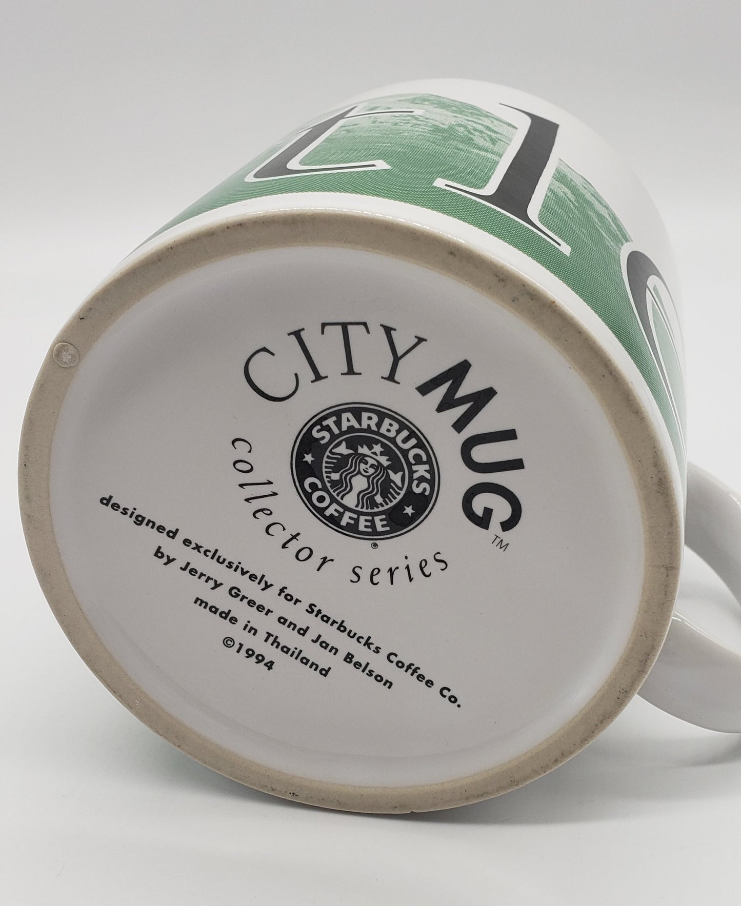 Starbucks Coffee 1994 City Mug Collector Series Seattle Mt. Rainier