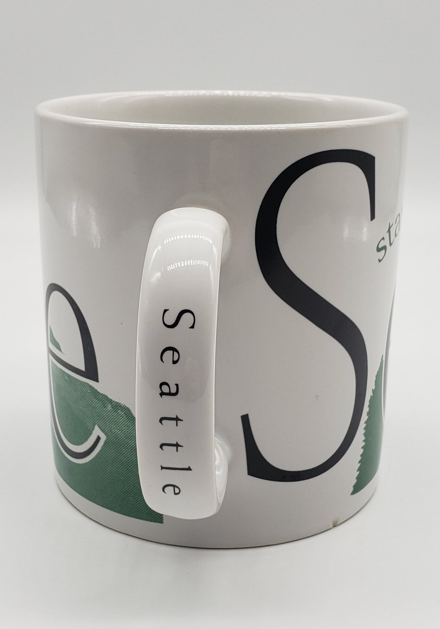 Starbucks Coffee 1994 City Mug Collector Series Seattle Mt. Rainier