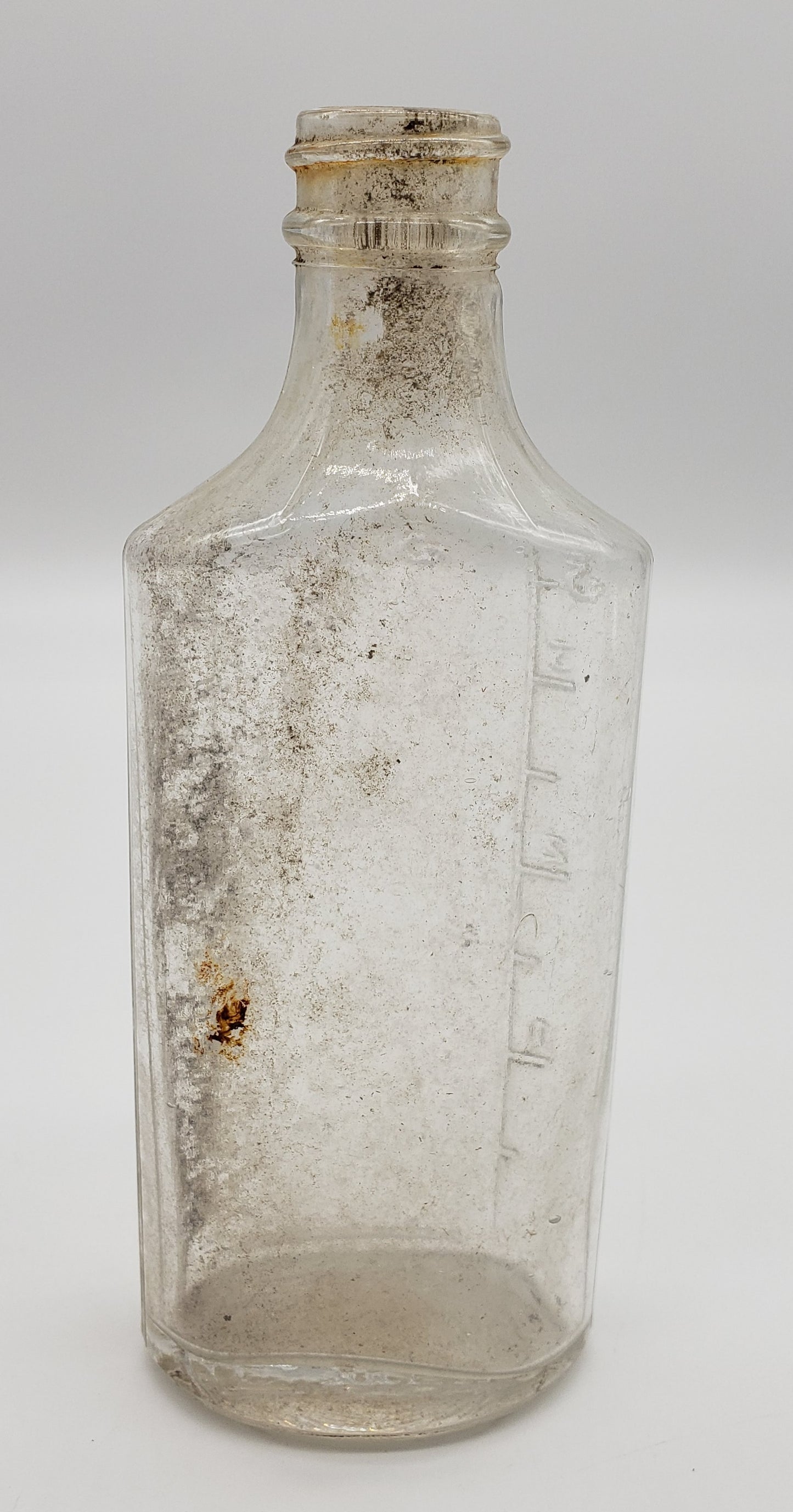 Owens 3iv Graduated Measurement Embossed Medicine Bottle