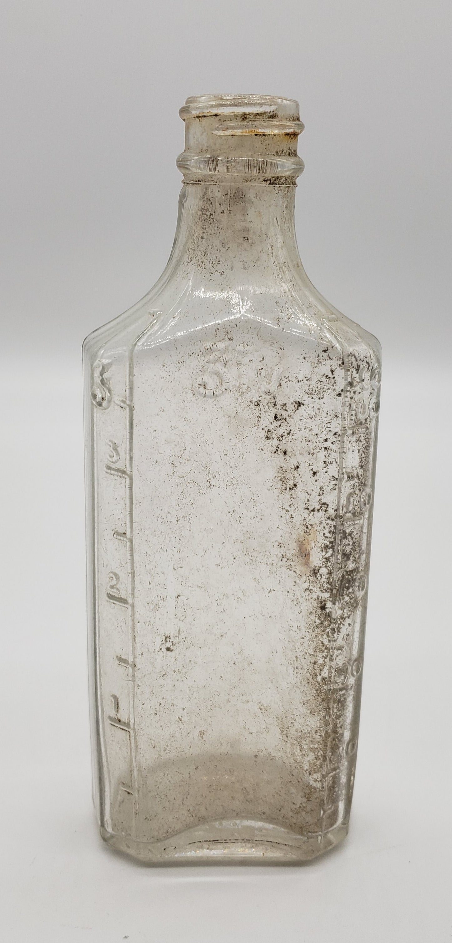 Owens 3iv Graduated Measurement Embossed Medicine Bottle