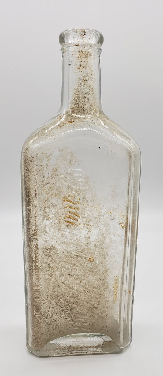 JR Watkins vintage glass bottle