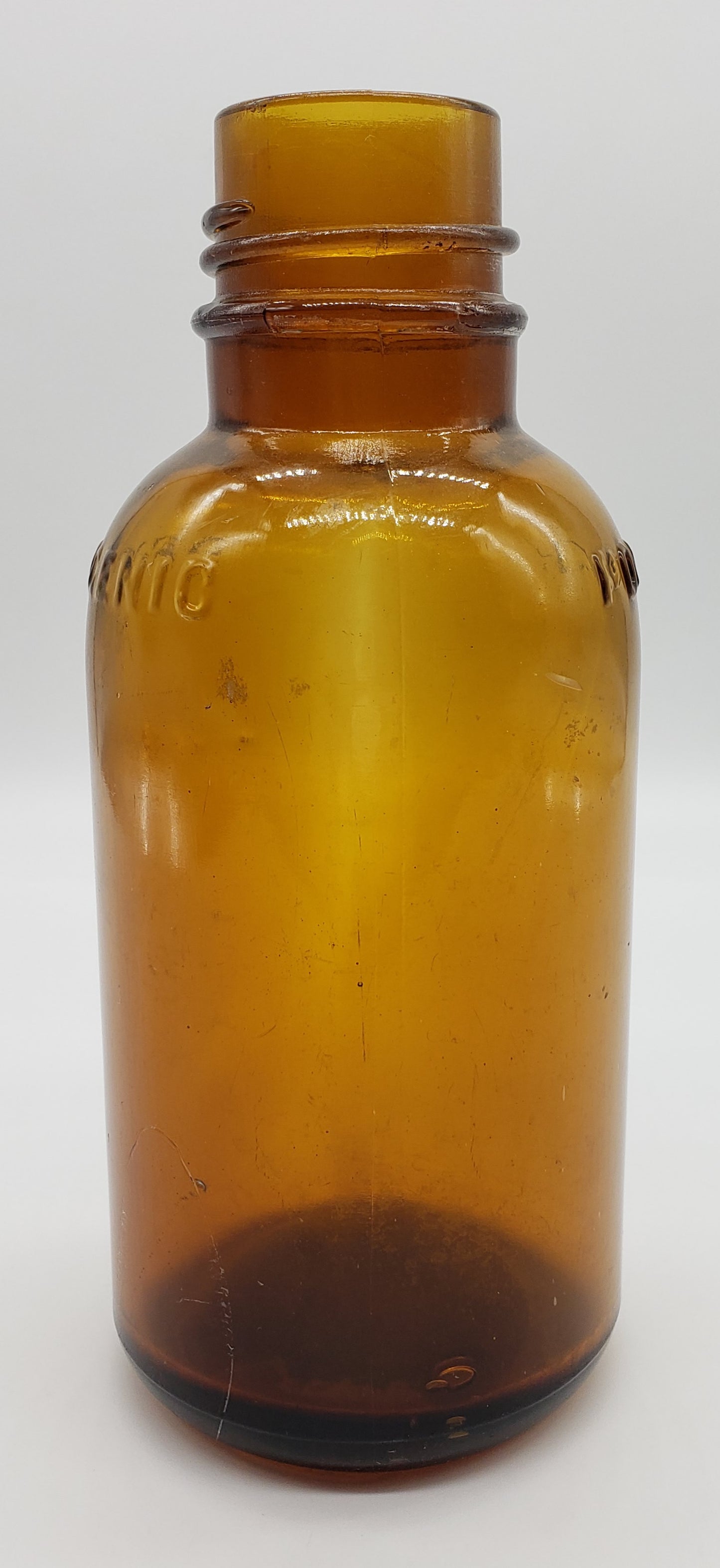 Peptogenic Milk Powder Glass Bottle- Fairchild Bros. & Foster
