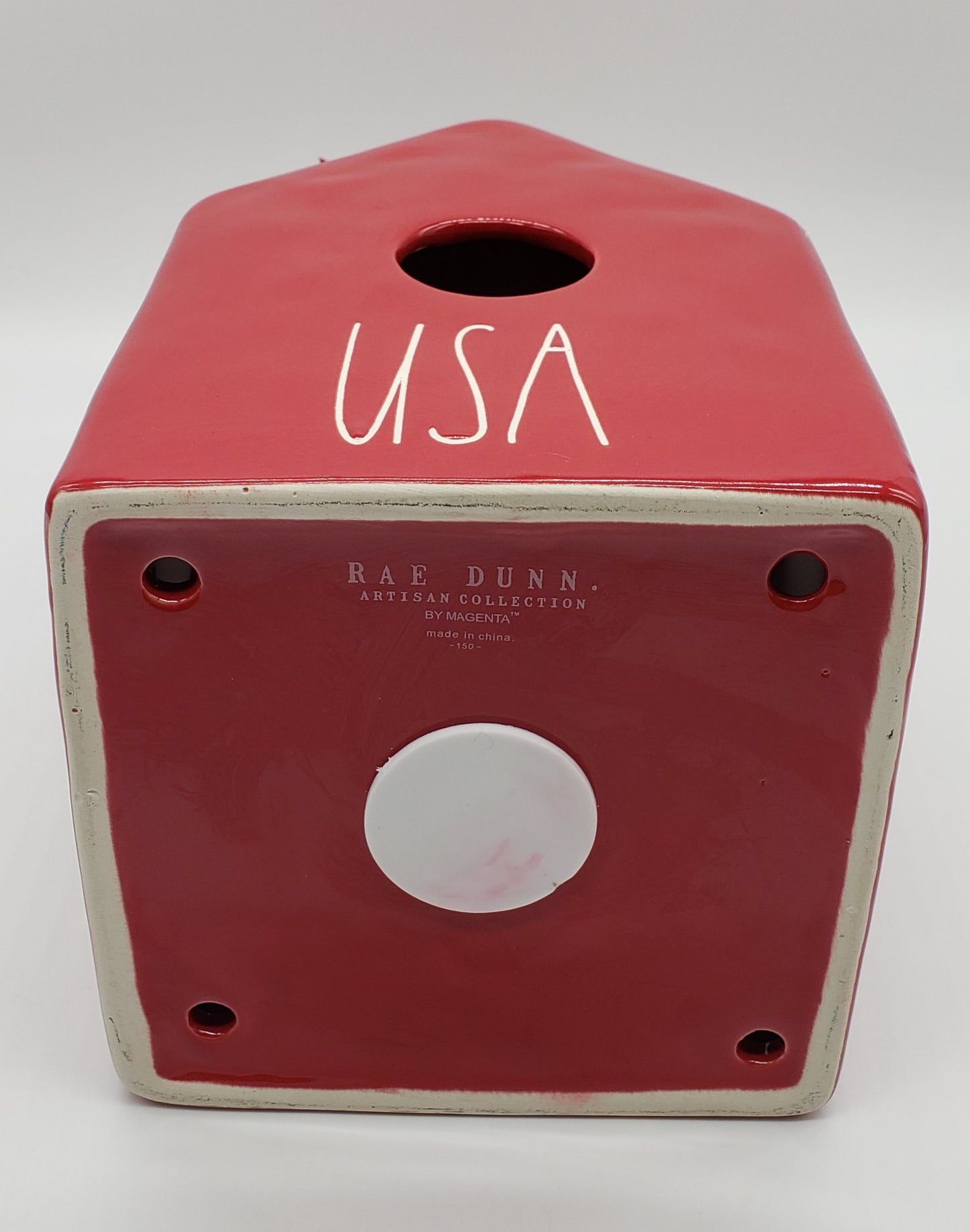Rae Dunn USA Birdhouse