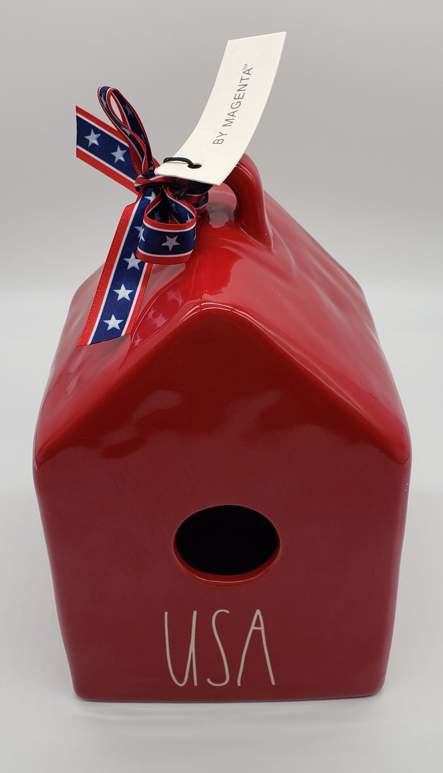 Rae Dunn USA Birdhouse