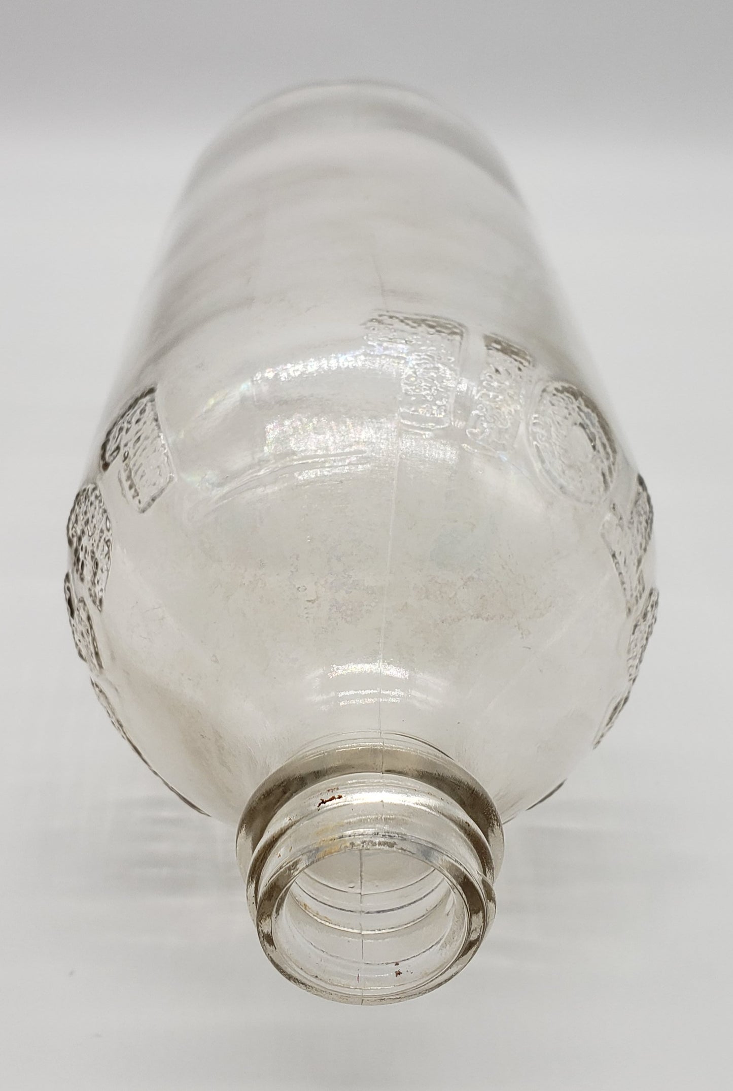 Lestoil Household Cleaning Liquid Bottle Clear Embossed