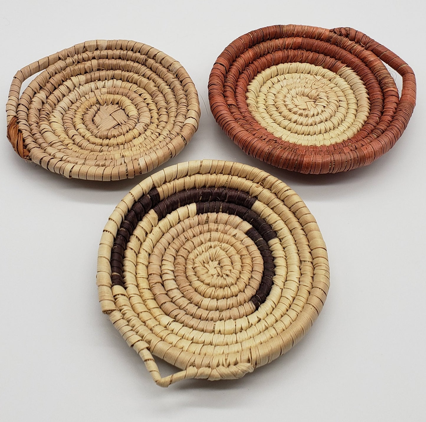Hand Woven Coasters (set of 3)