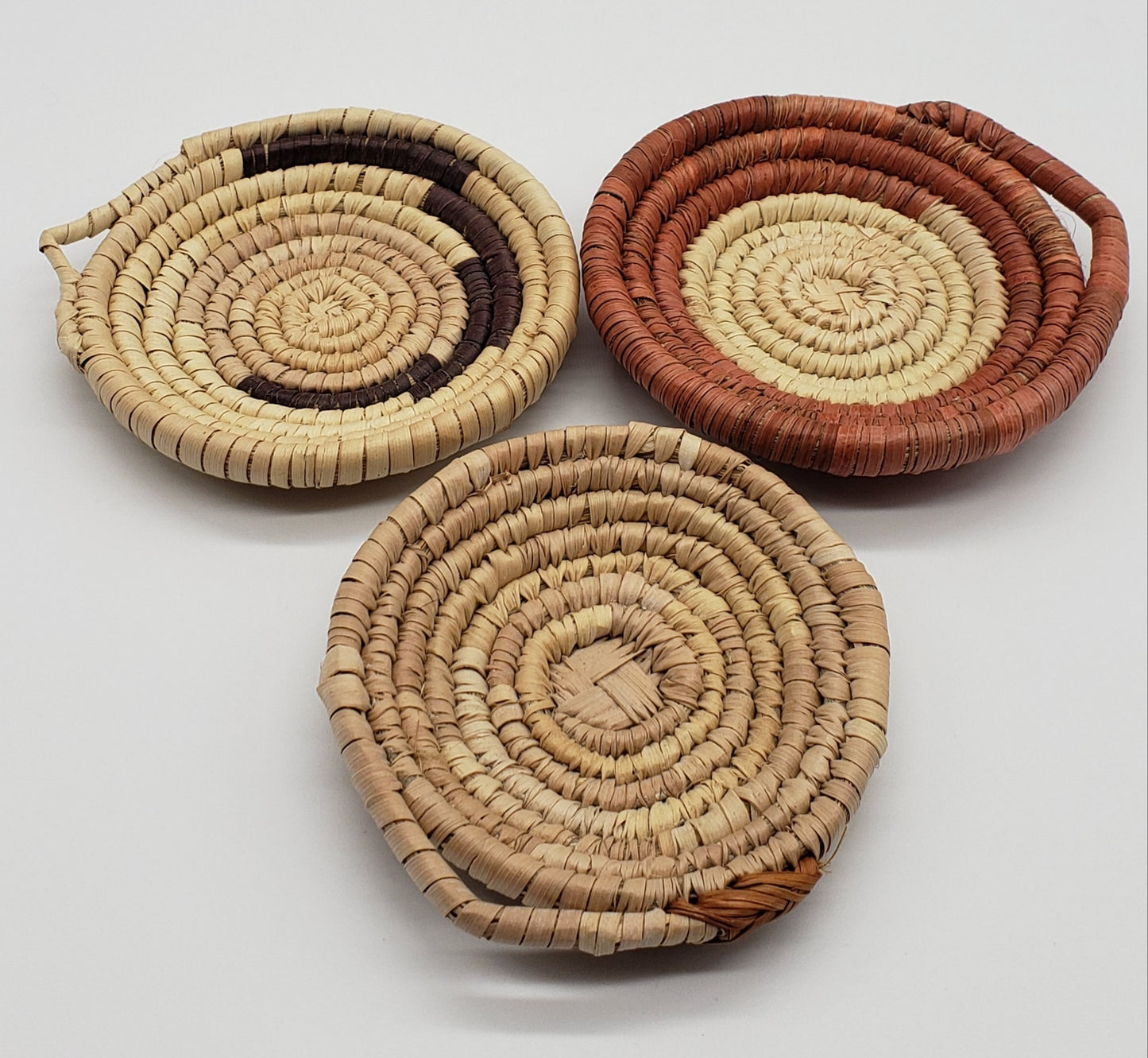 Hand Woven Coasters (set of 3)