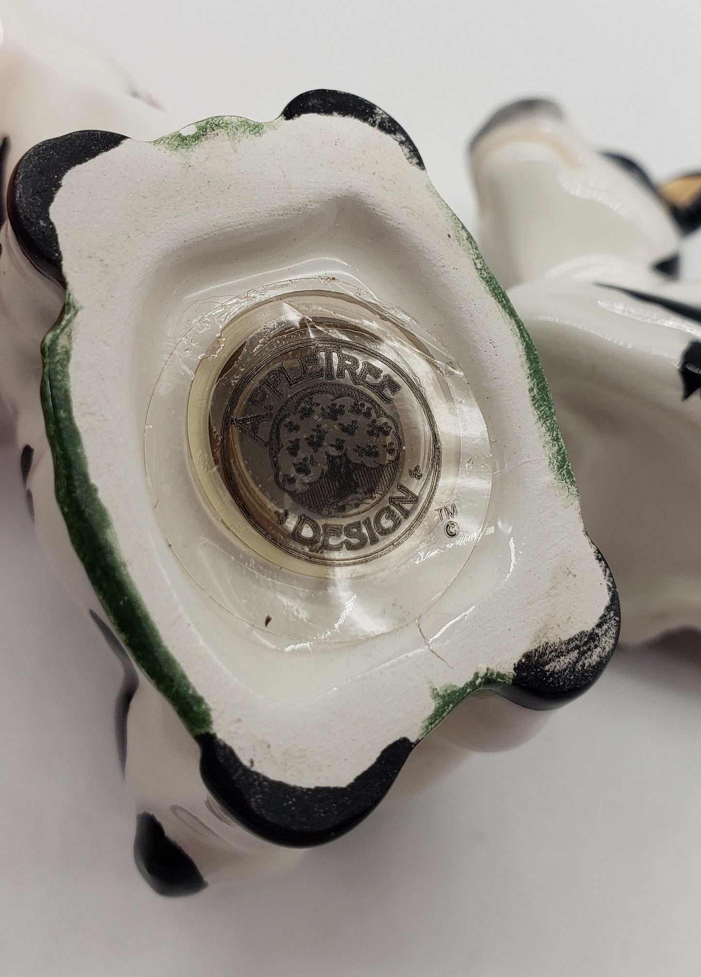 Appletree Design Barnyard miniature cow salt and pepper shakers