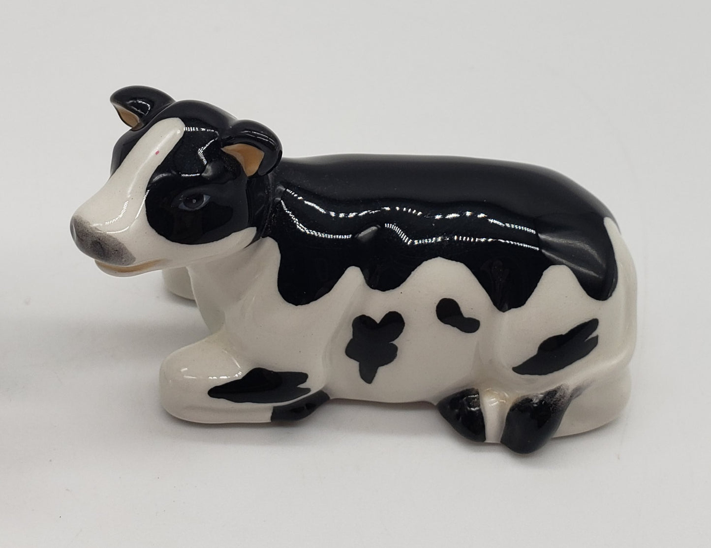 Appletree Design Barnyard miniature cow salt and pepper shakers
