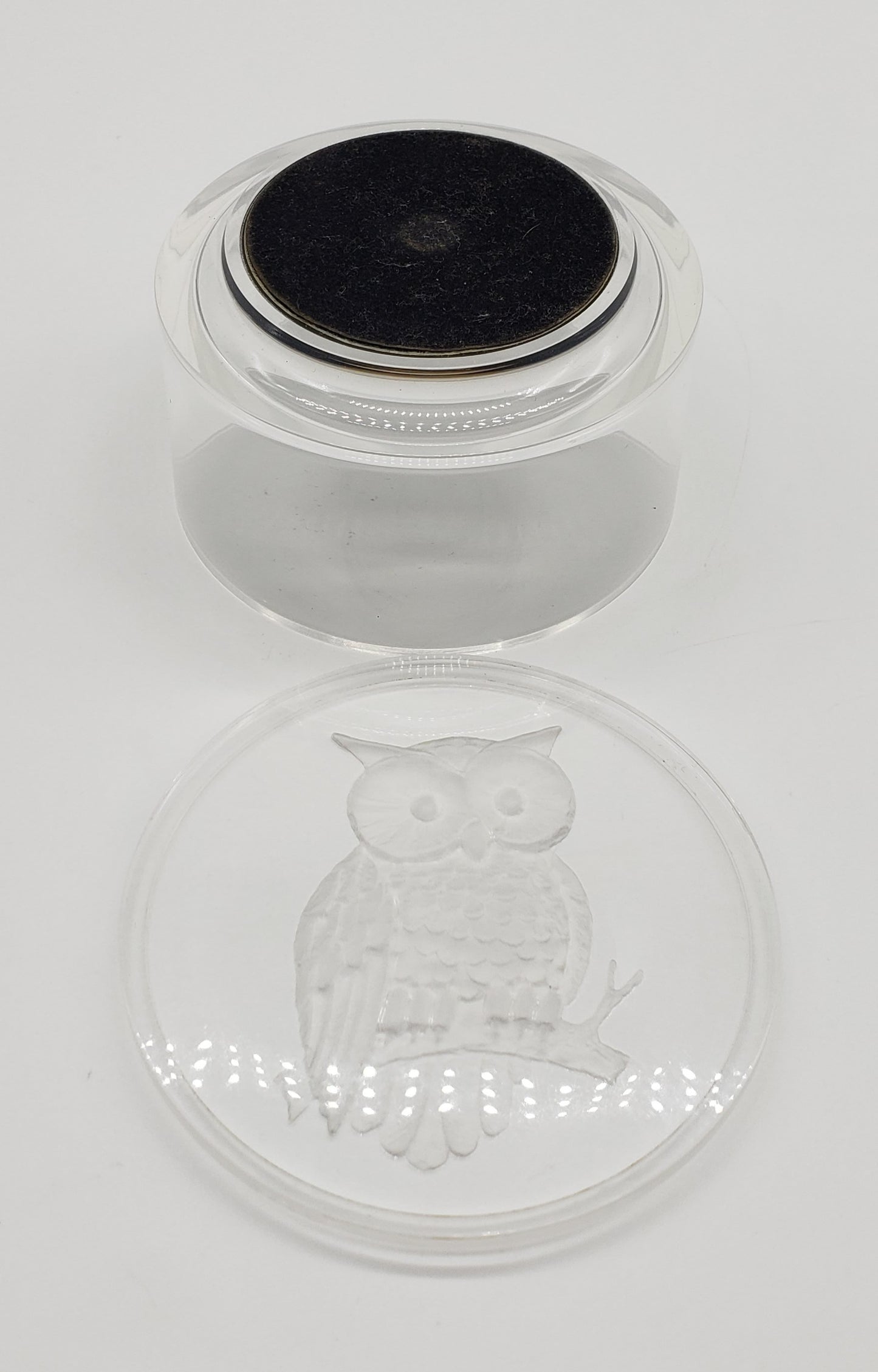 Vintage Owl Trinket Dish
