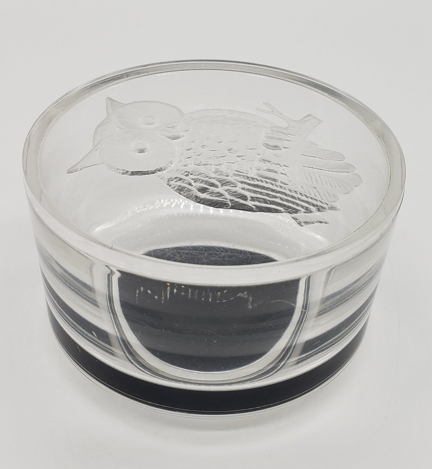 Vintage Owl Trinket Dish