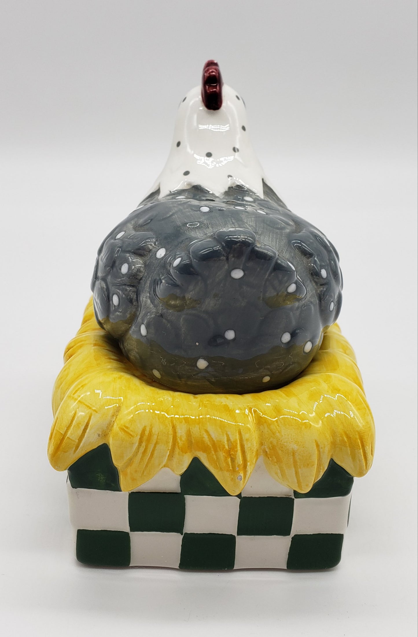 Cook's Club Ceramic Nesting Hen Chicken Salt & Pepper Shaker Set