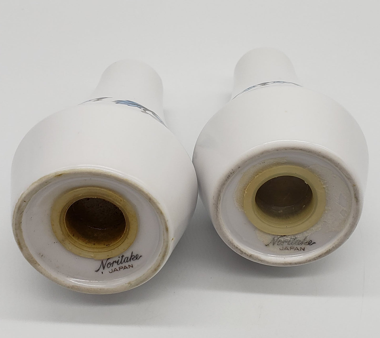 Blue Moon Noritake Progression China Salt and Pepper Shakers