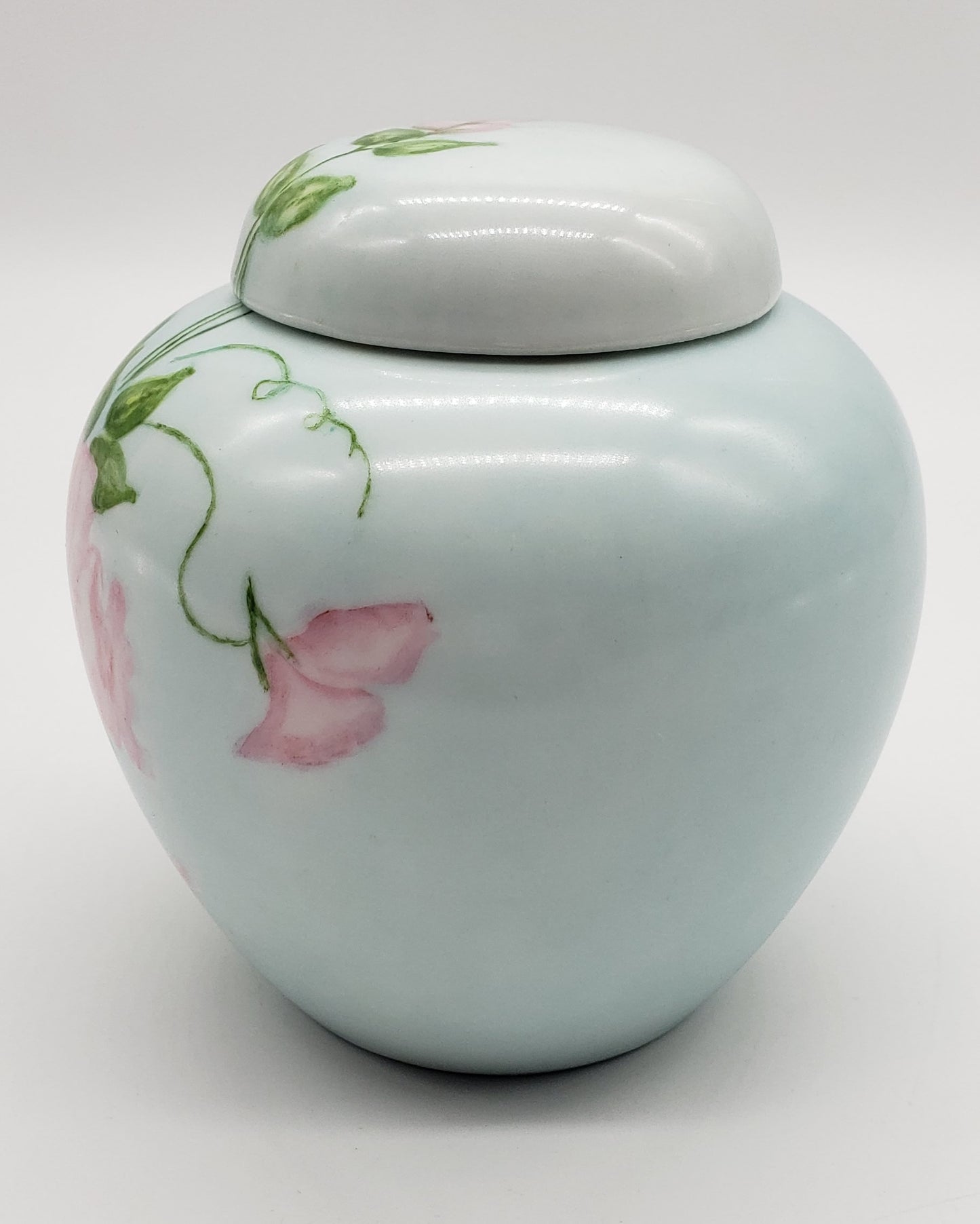 Gerold-Porzellan Bavaria West-Germany Hand Painted Ginger Jar
