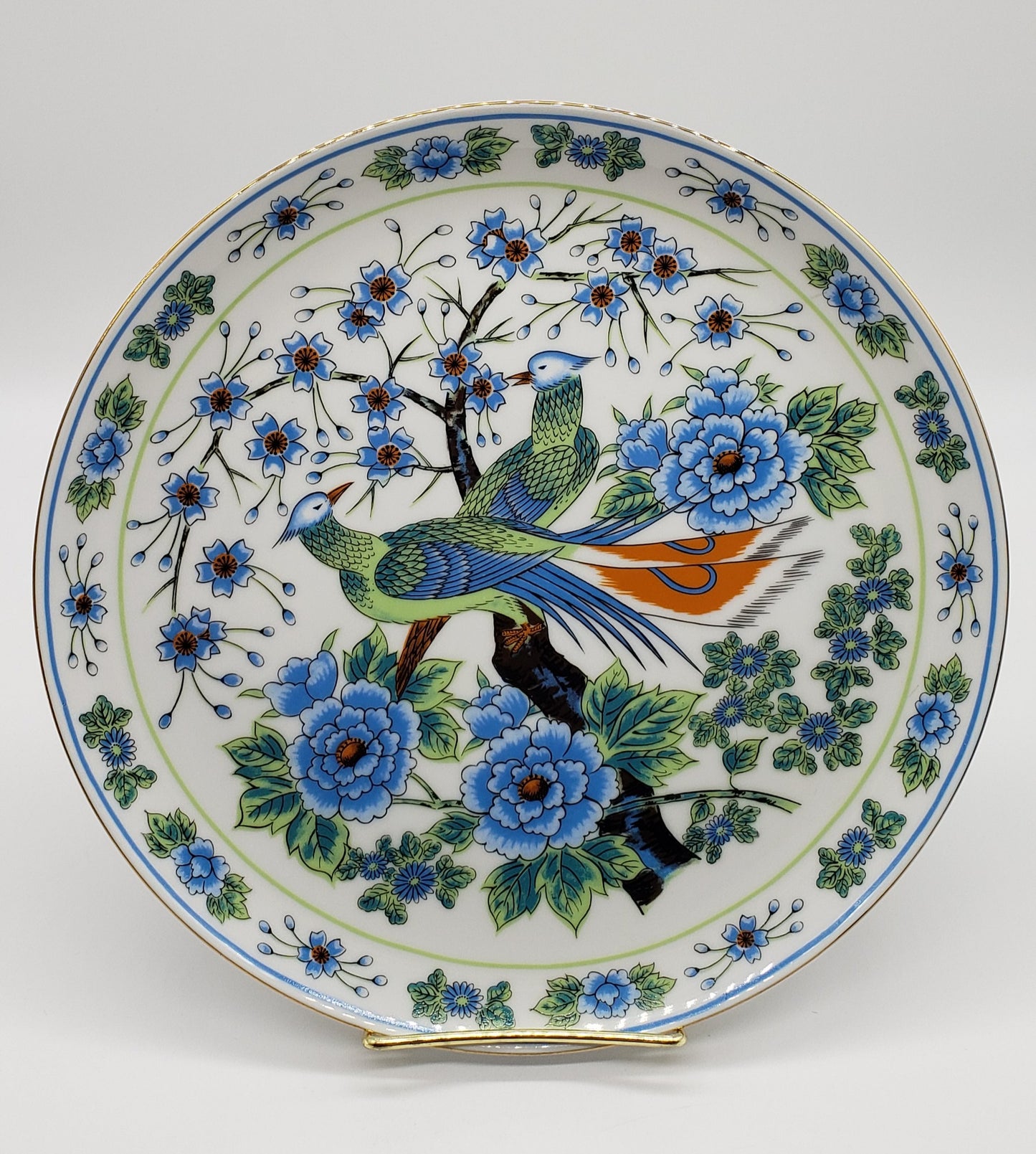 UCGC Glazed Ceramic Bird Plate