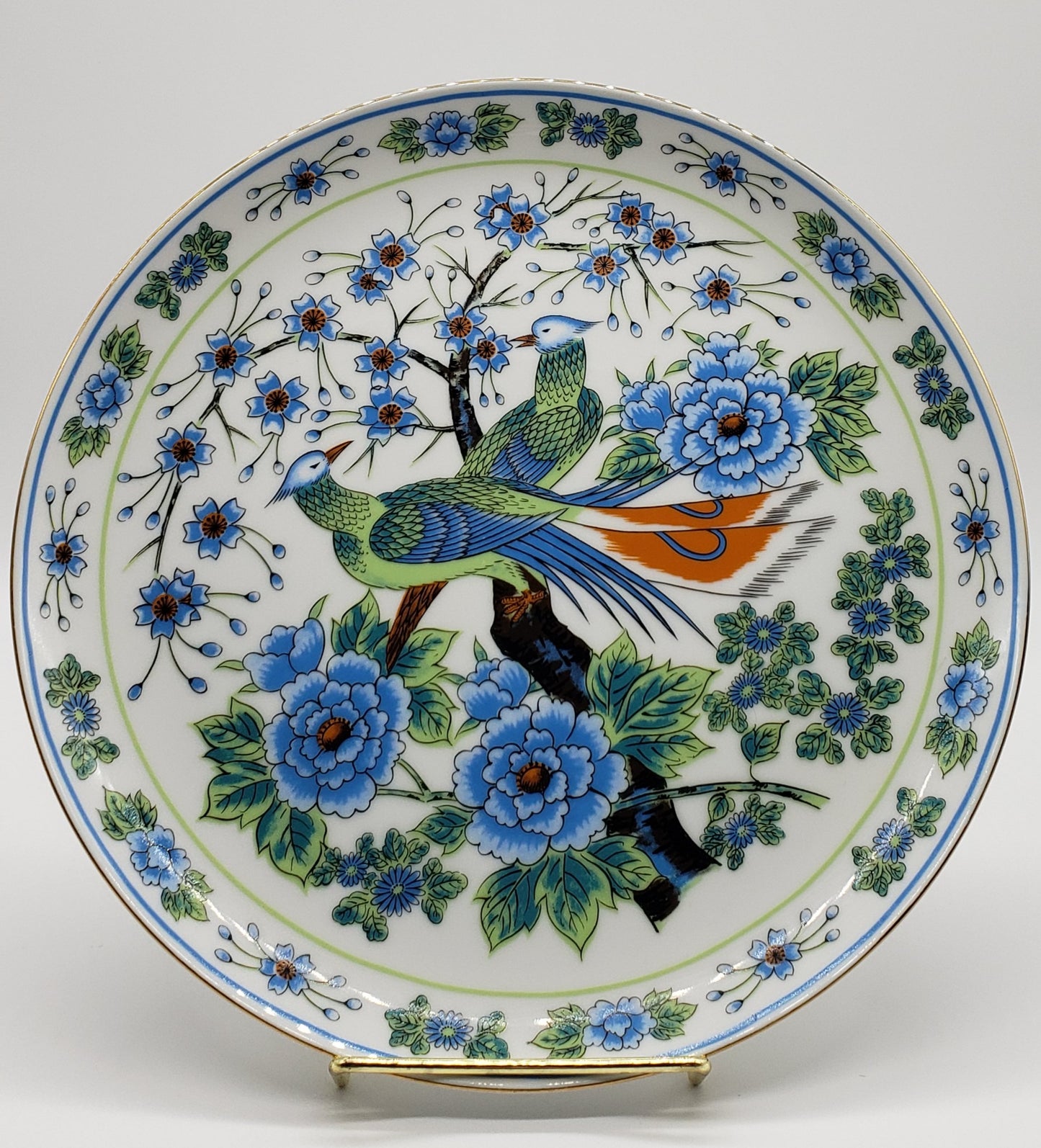 UCGC Glazed Ceramic Bird Plate