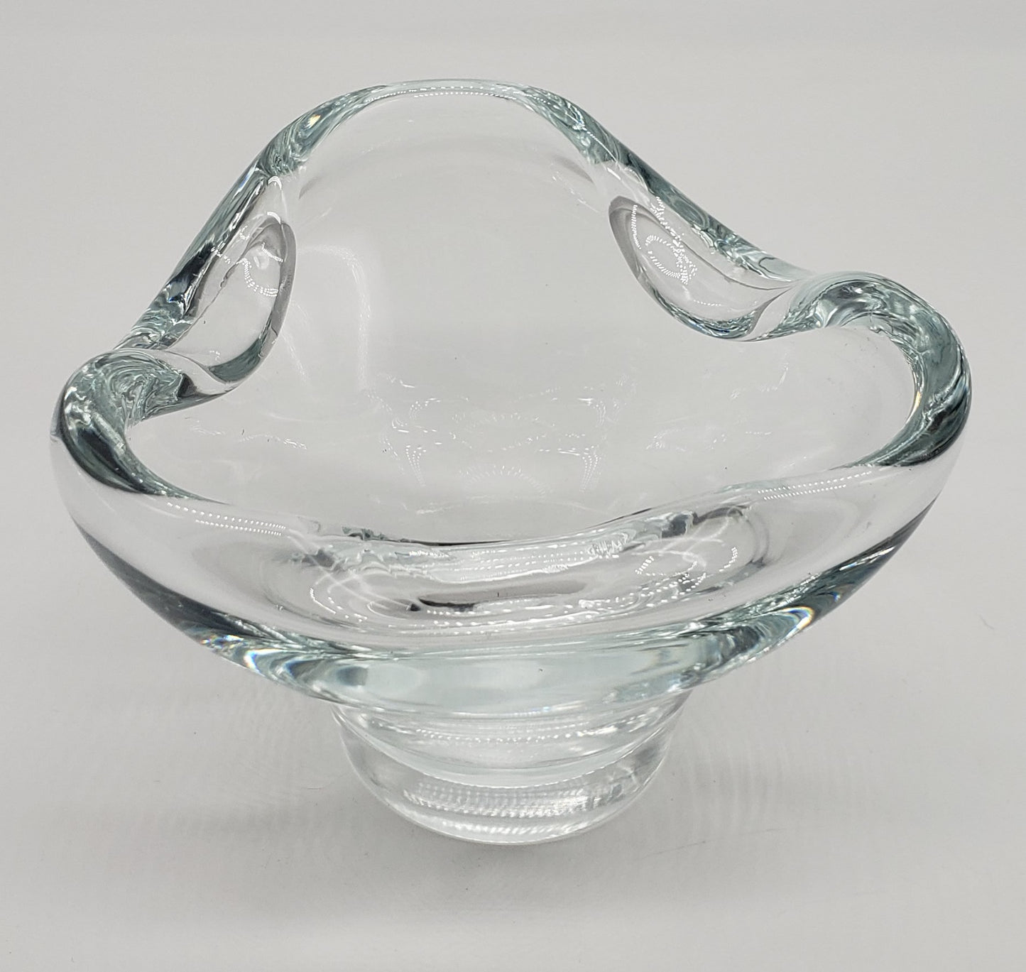 Murano like art glass candle holder