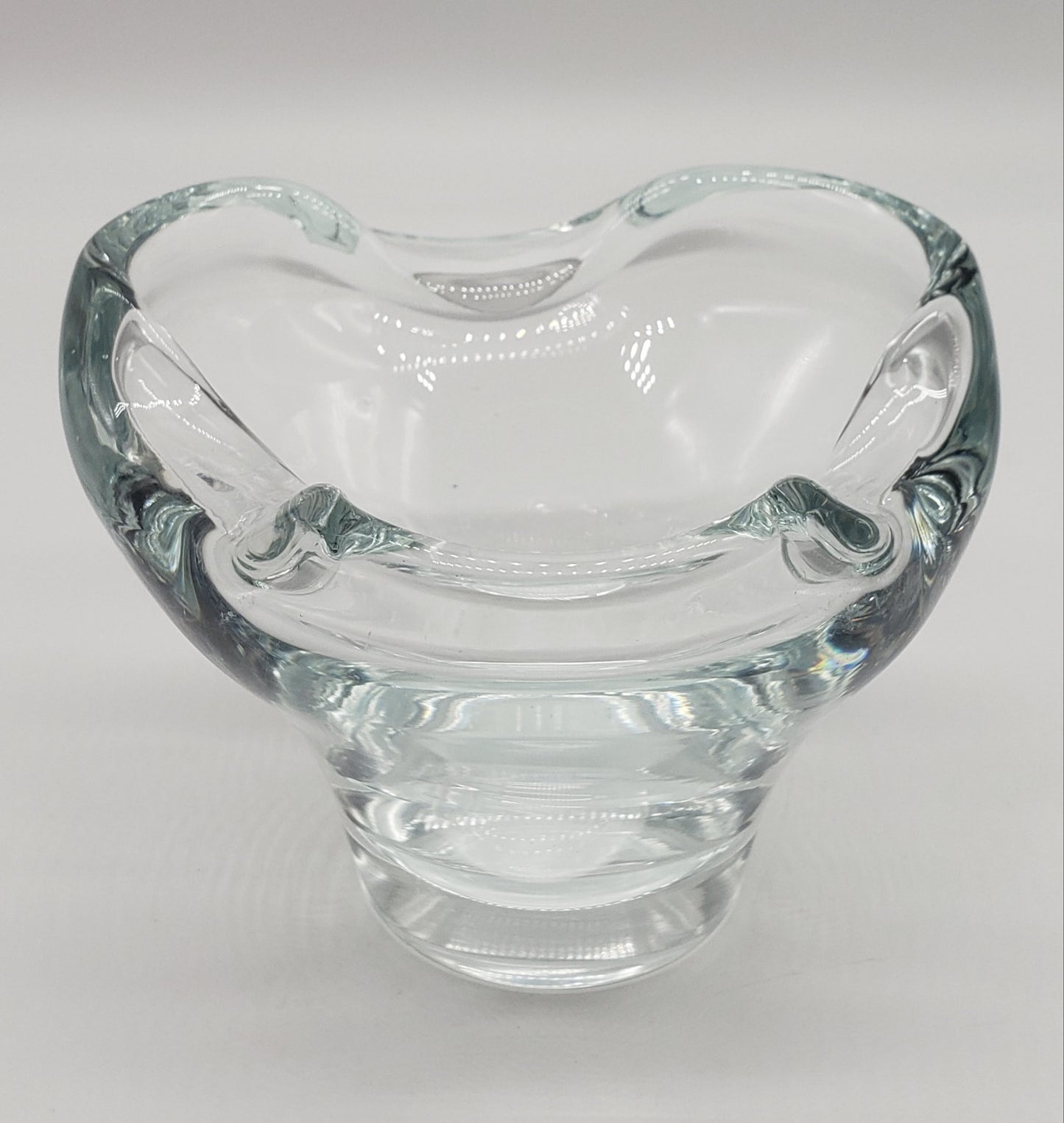 Murano like art glass candle holder