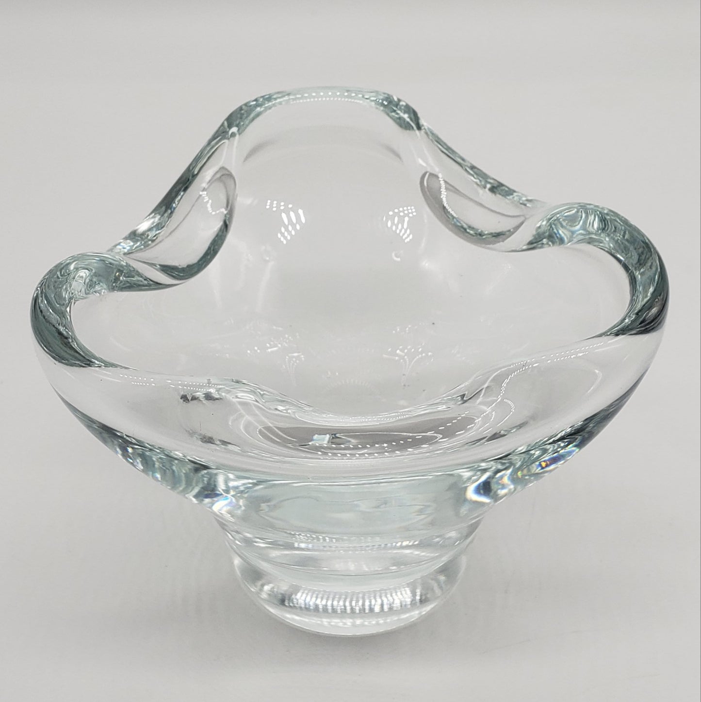 Murano like art glass candle holder