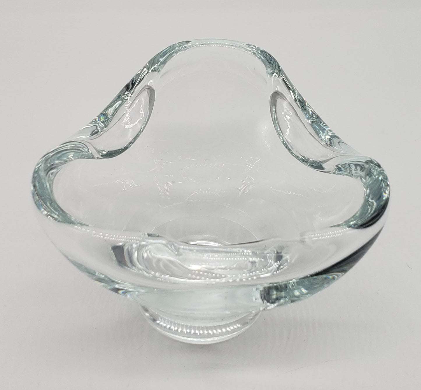 Murano like art glass candle holder
