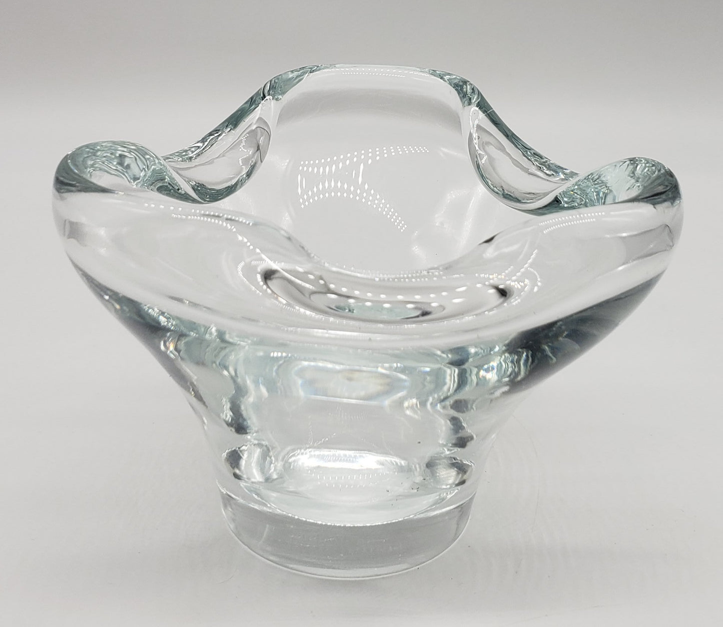 Murano like art glass candle holder
