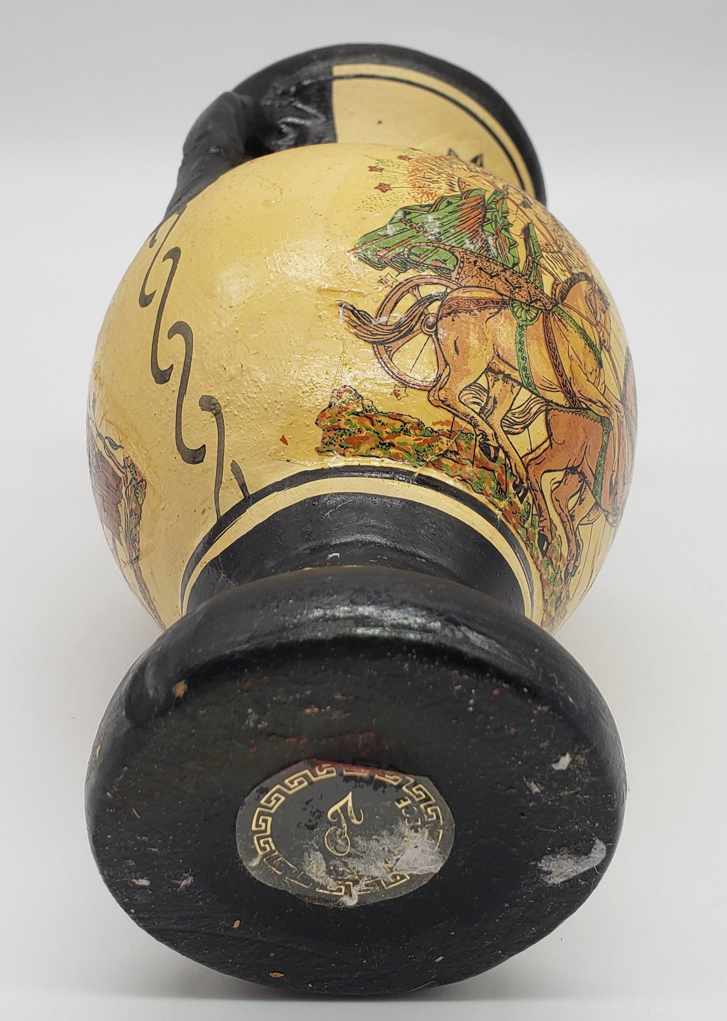 Vintage Ancient Greek Pottery Vase Replica