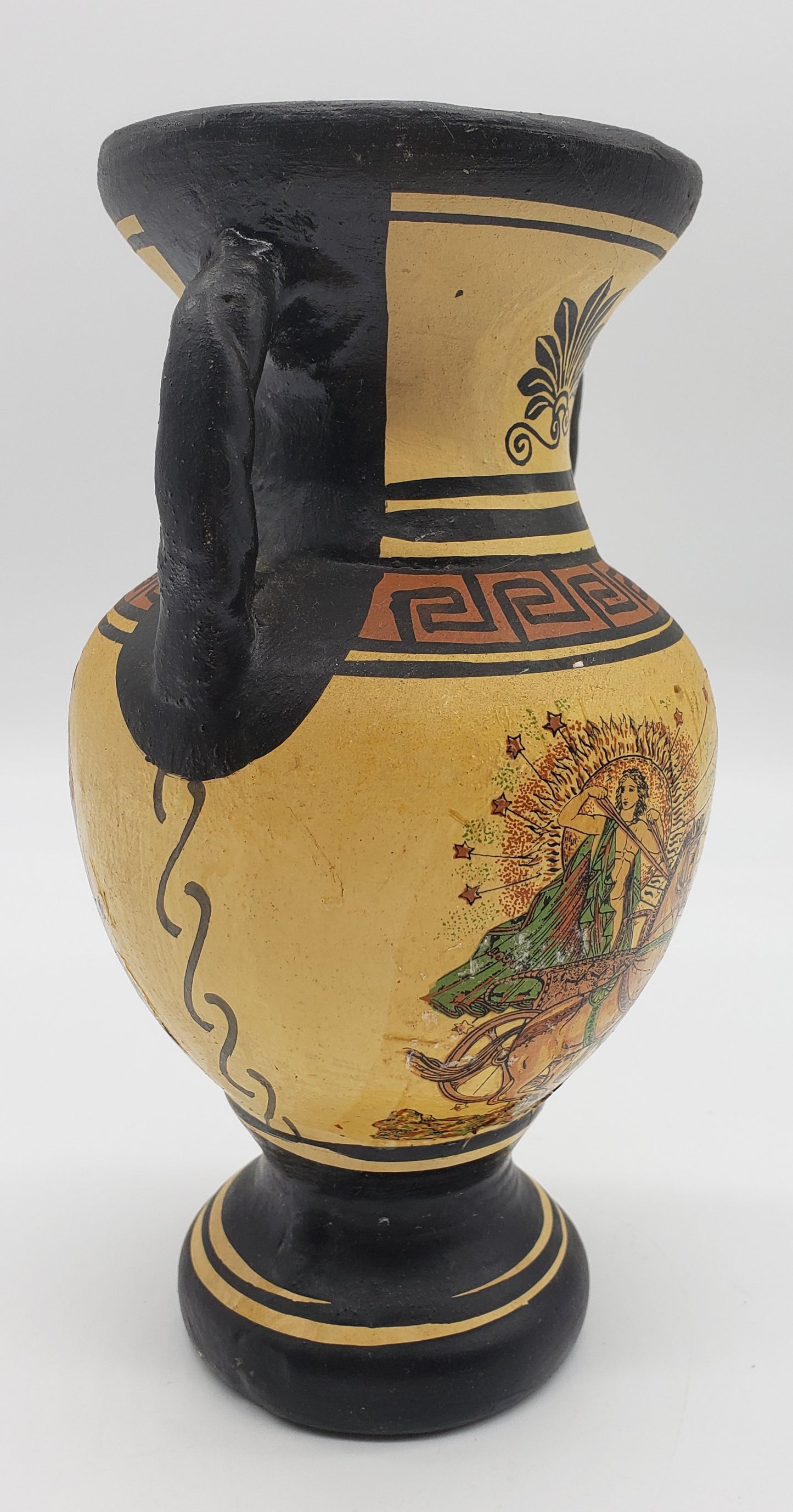 Vintage Ancient Greek Pottery Vase Replica