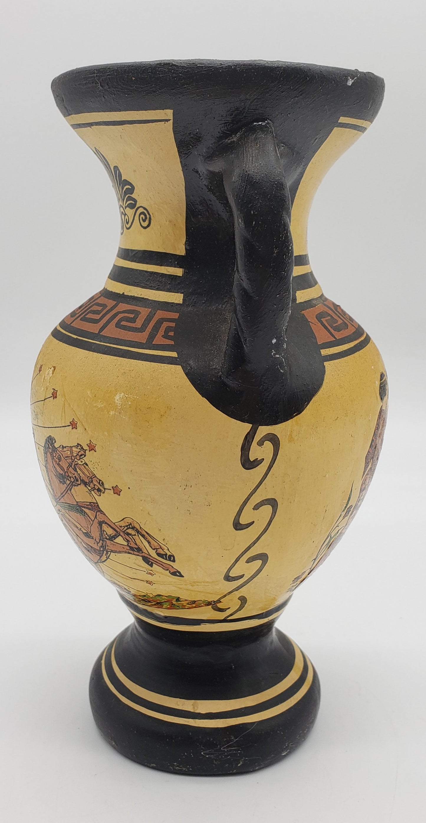 Vintage Ancient Greek Pottery Vase Replica