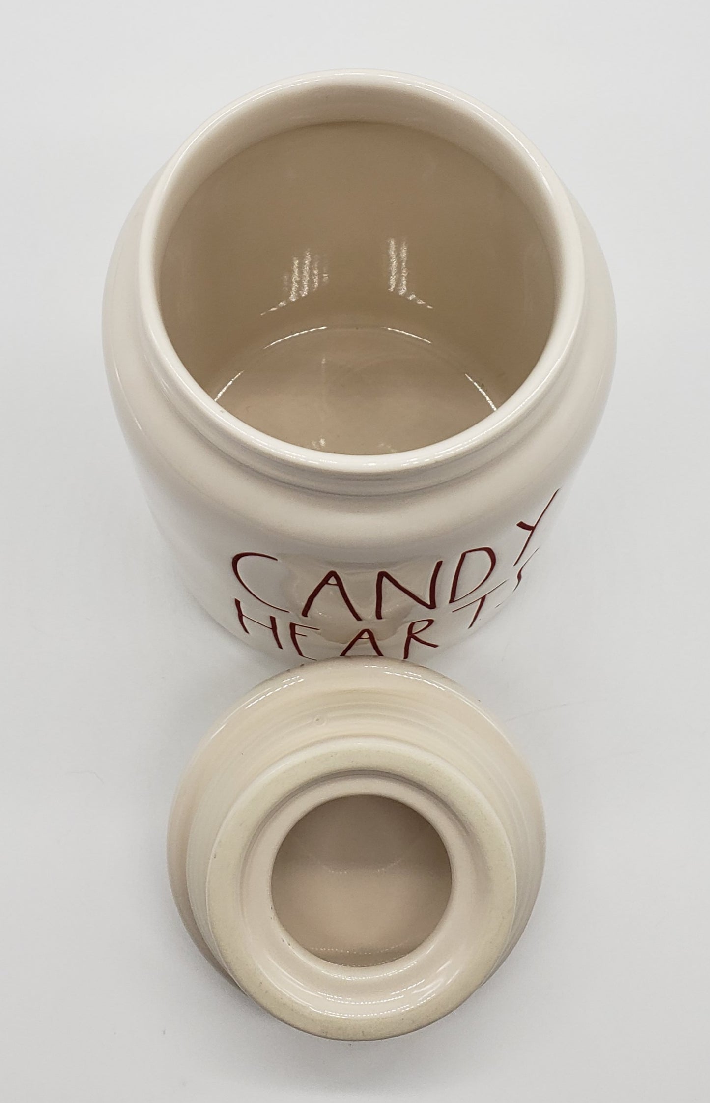 RAE DUNN "CANDY HEARTS" CANISTER