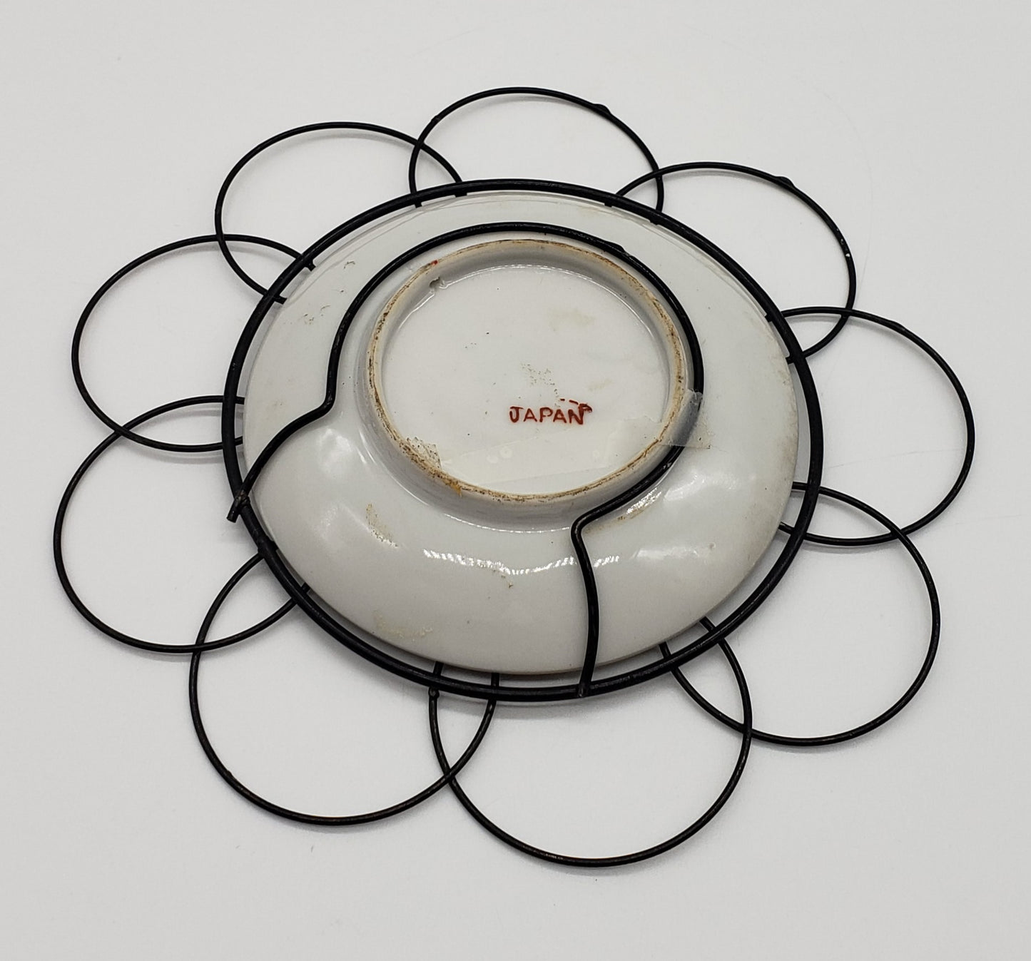Hand Painted Porcelain Plate, Decorative Wall Hanging