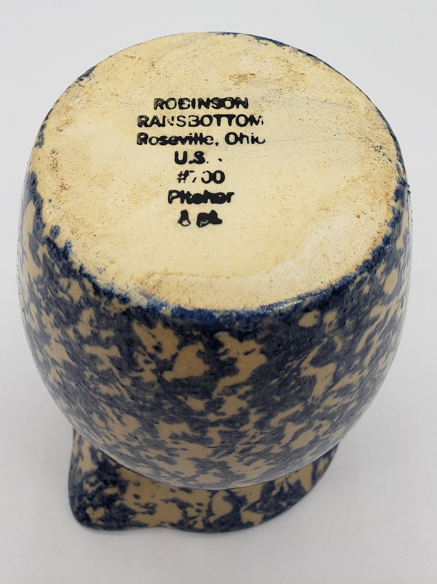 Robinson Ransbottom Spongeware Pitcher