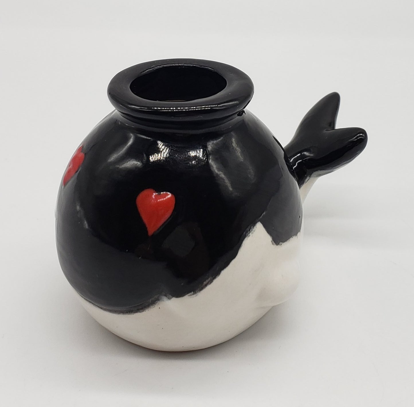 Ceramic Animal Succulent Planter Pots Killer Whale Flower