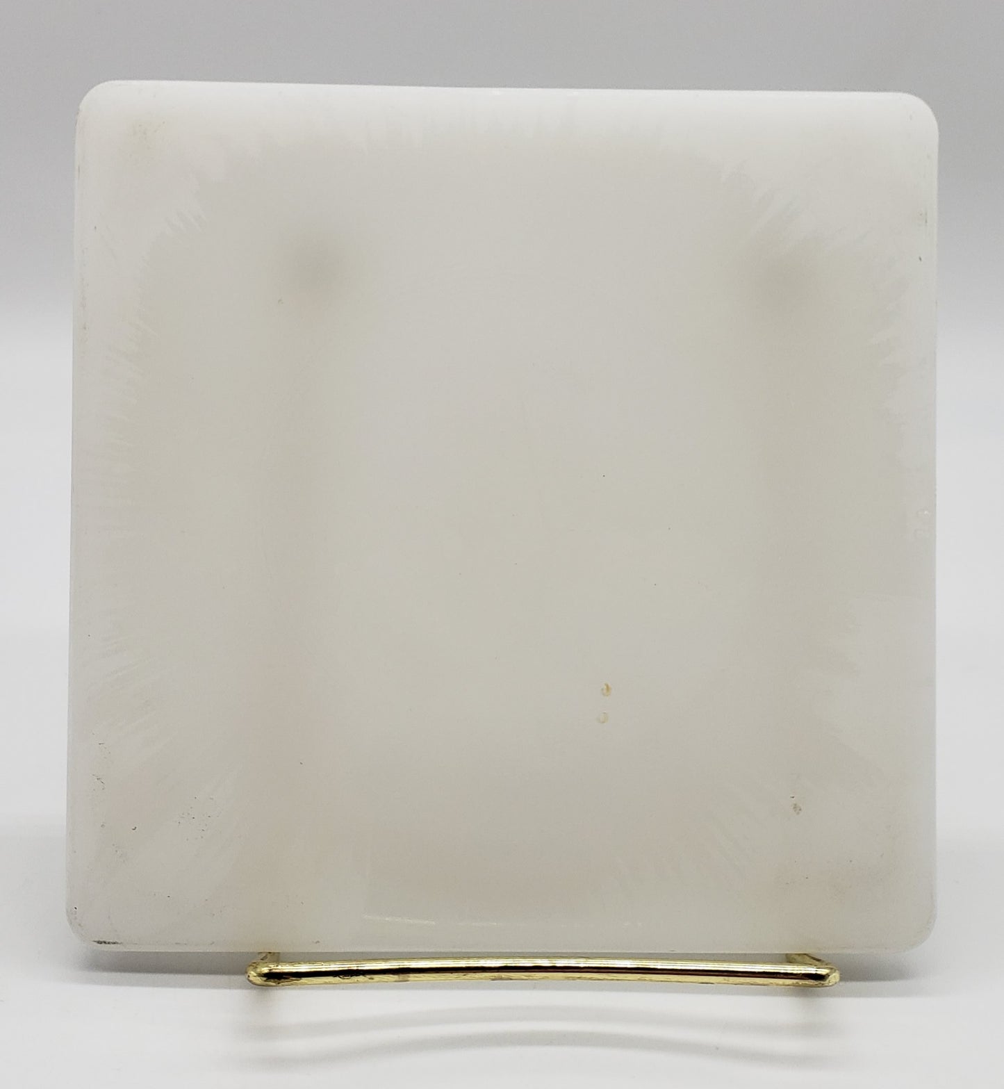 McKee Glassbake White Milk Glass Trivet