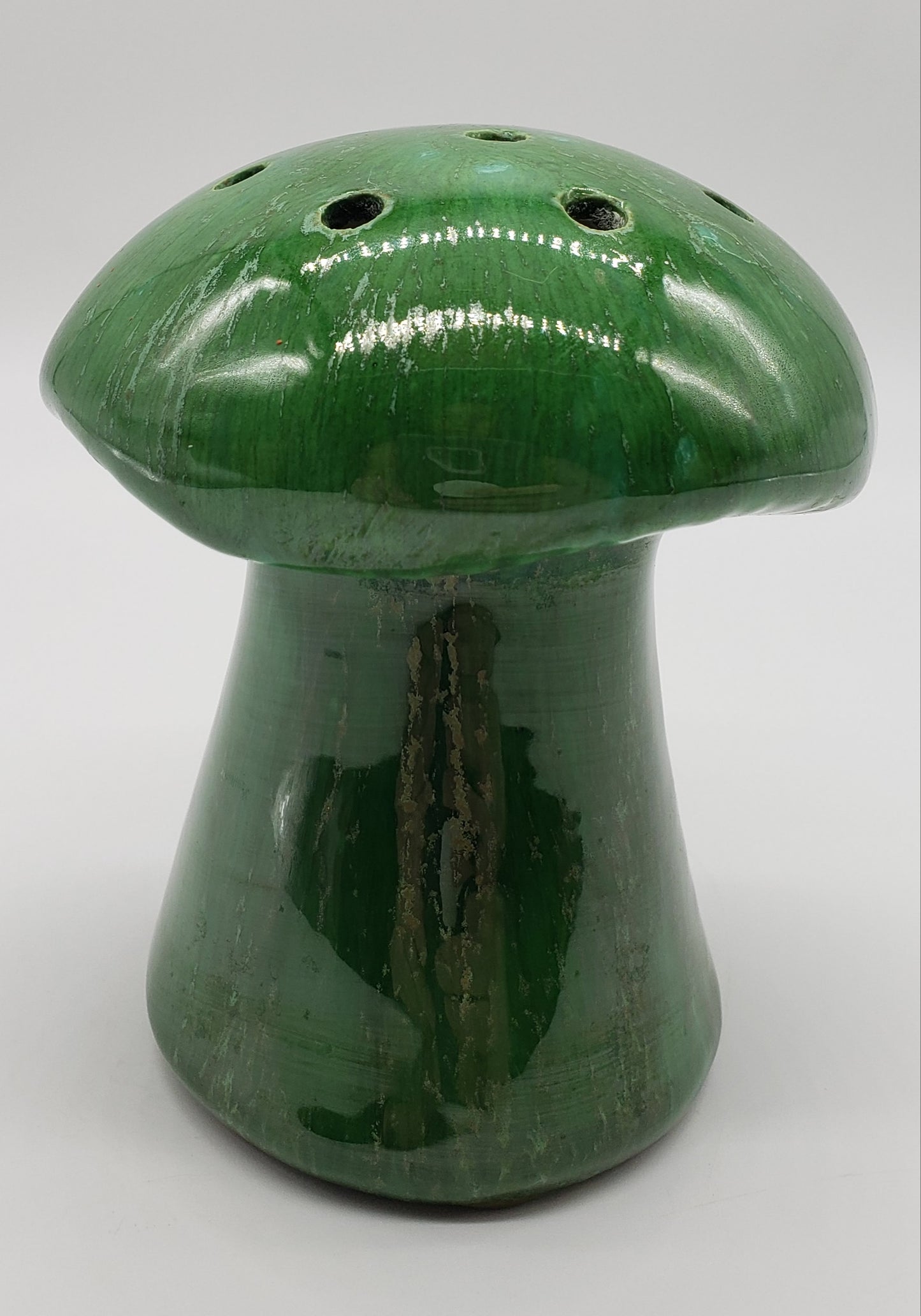 Green Ceramic Mushroom Shaker