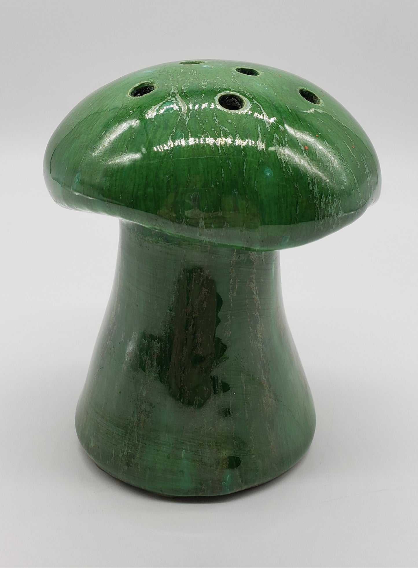 Green Ceramic Mushroom Shaker
