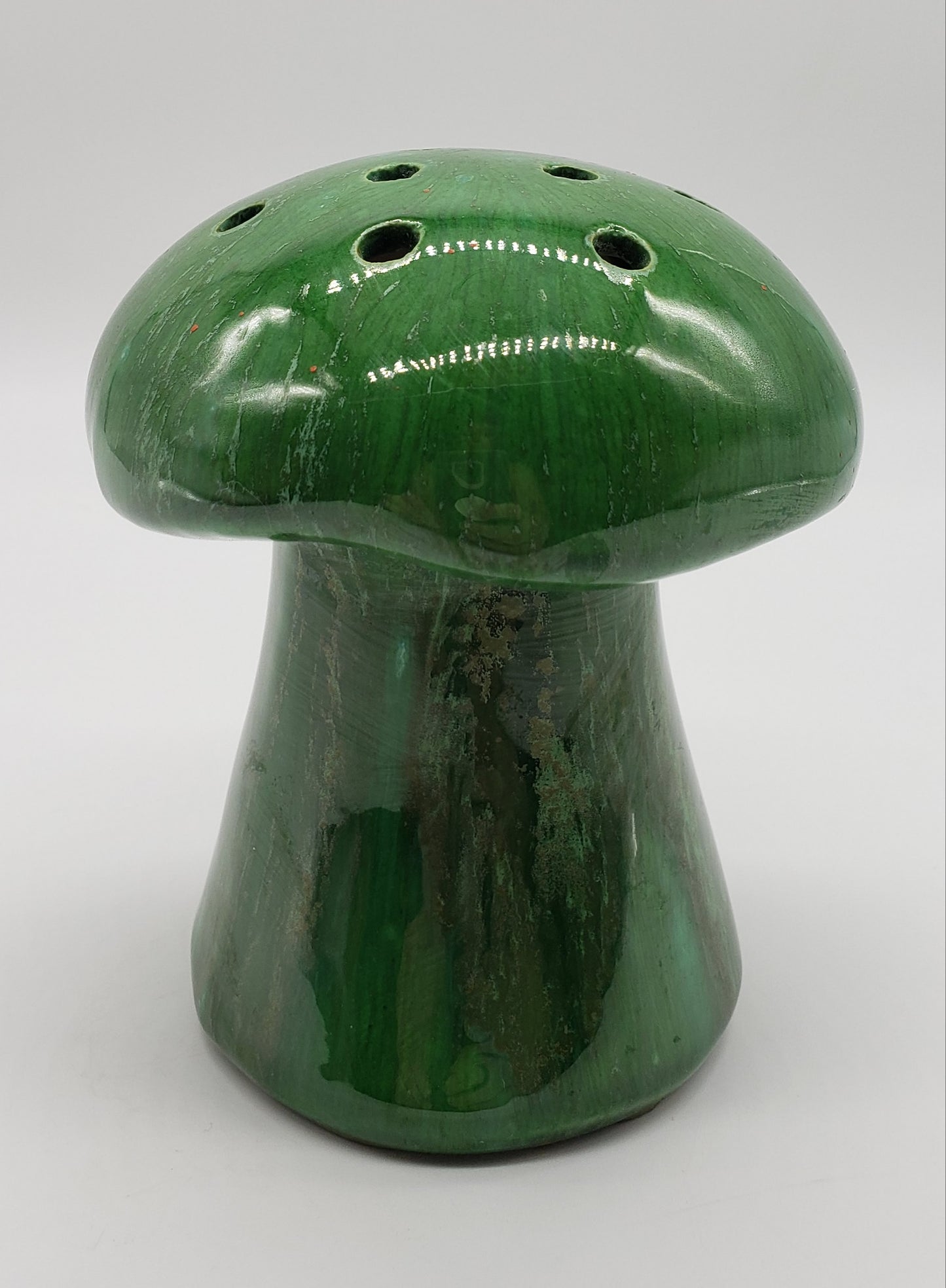 Green Ceramic Mushroom Shaker