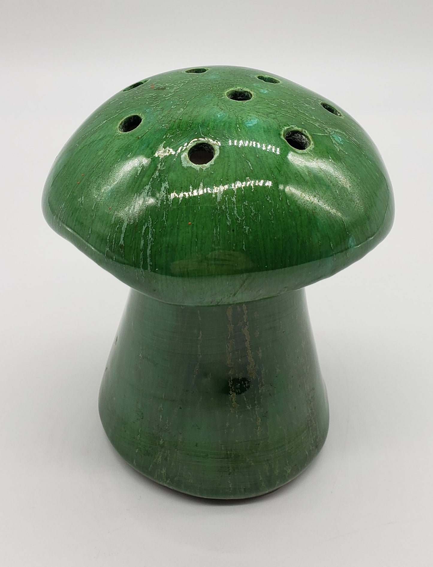 Green Ceramic Mushroom Shaker