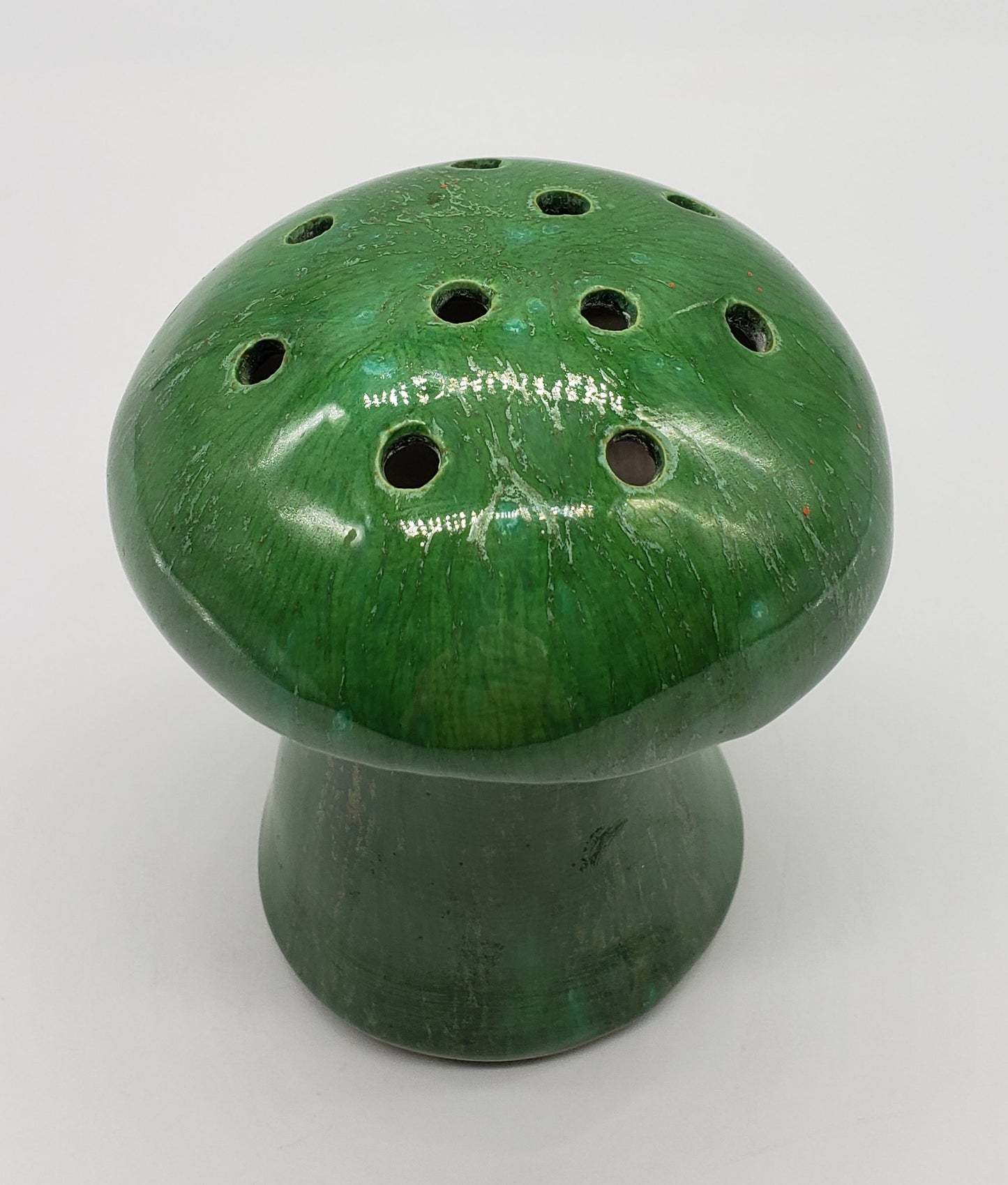 Green Ceramic Mushroom Shaker