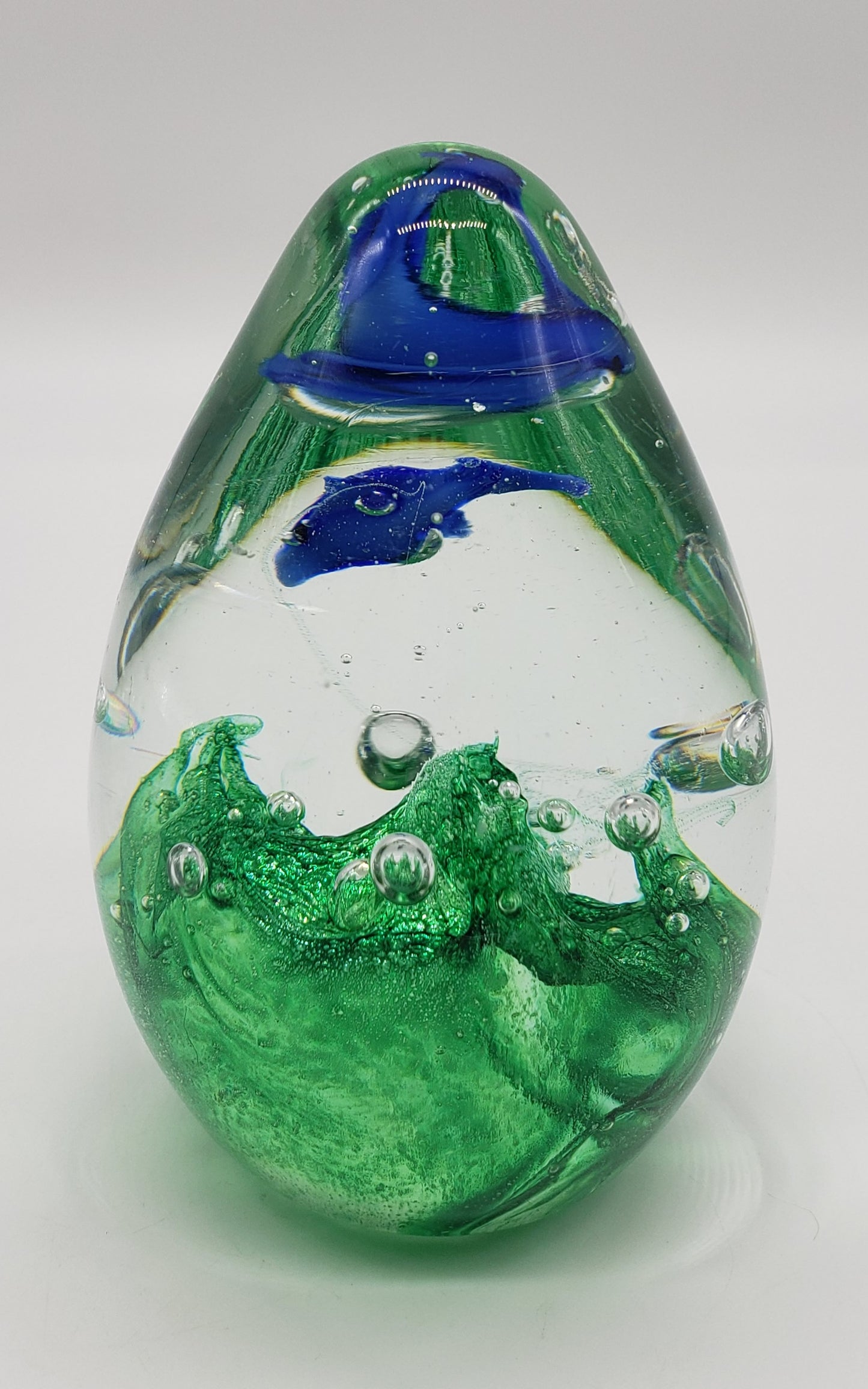 Pear/Teardrop Glass paperweight