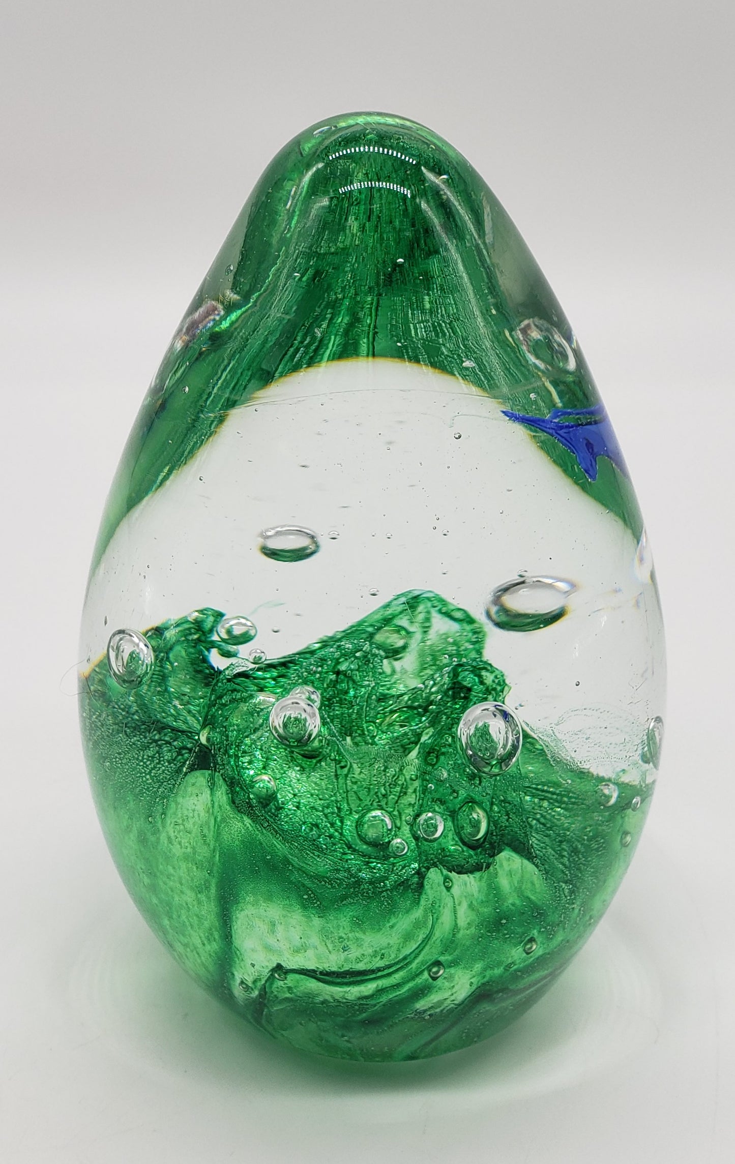 Pear/Teardrop Glass paperweight