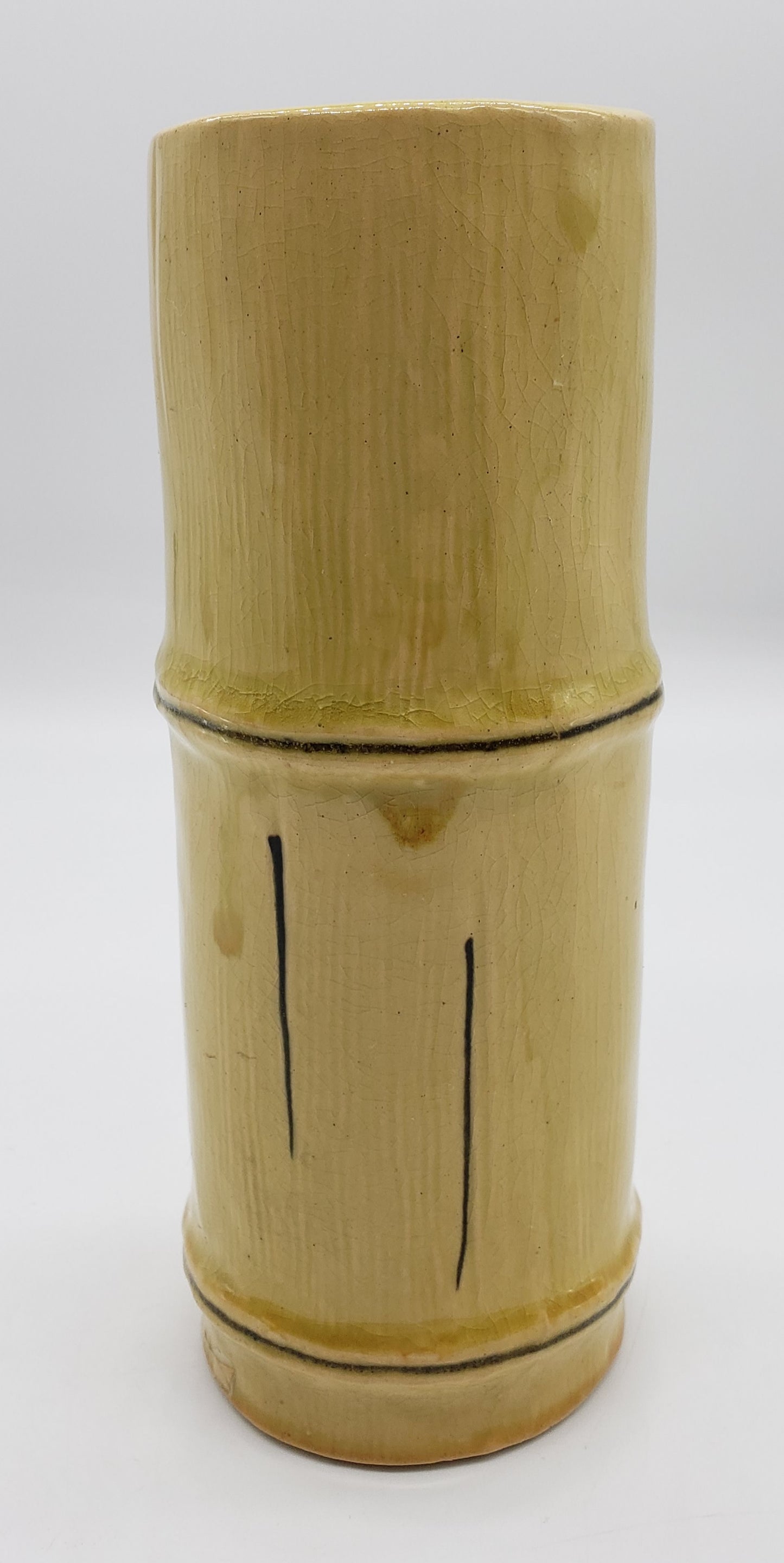 Bamboo Ceramic Tiki Mug