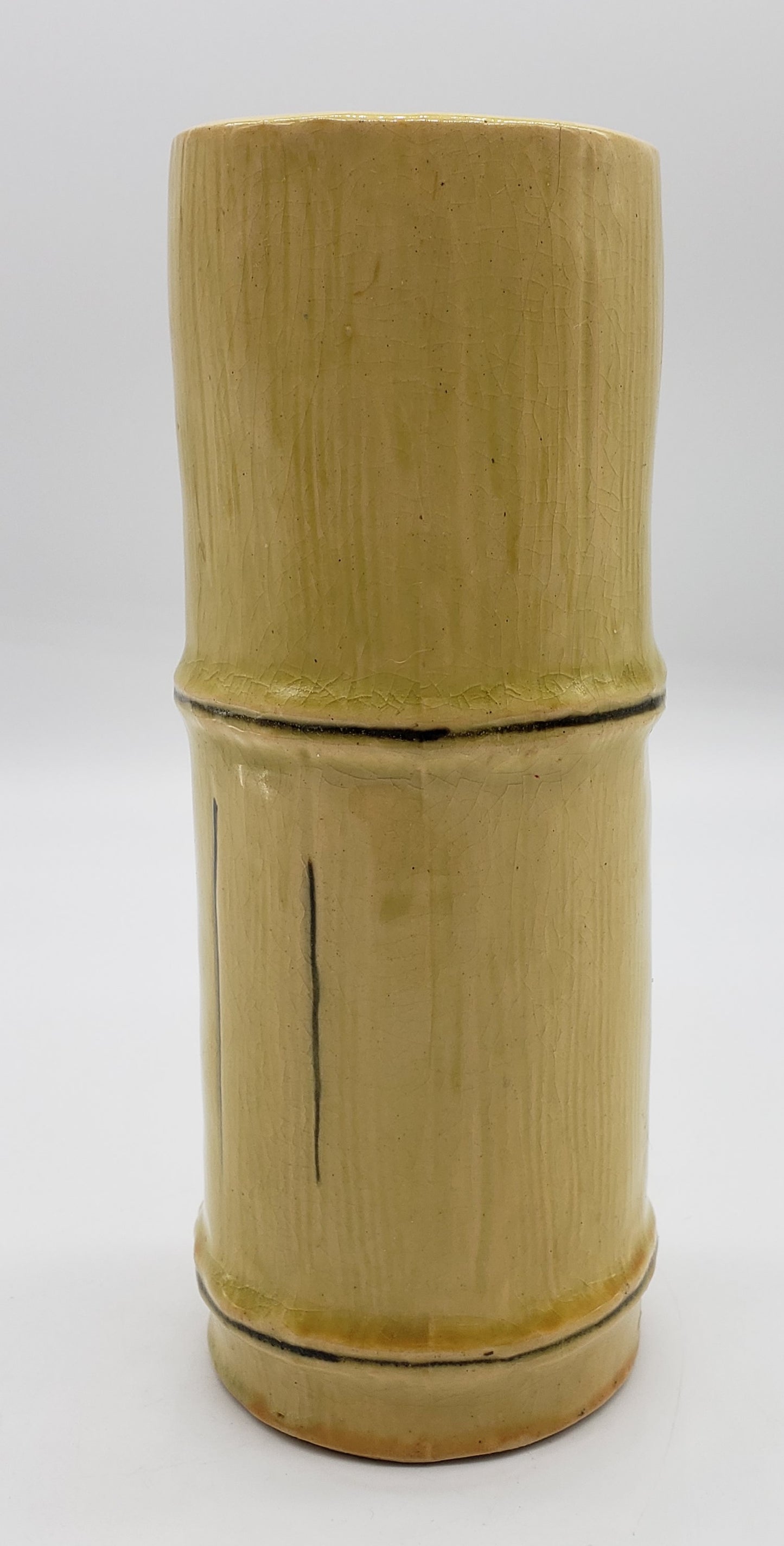 Bamboo Ceramic Tiki Mug