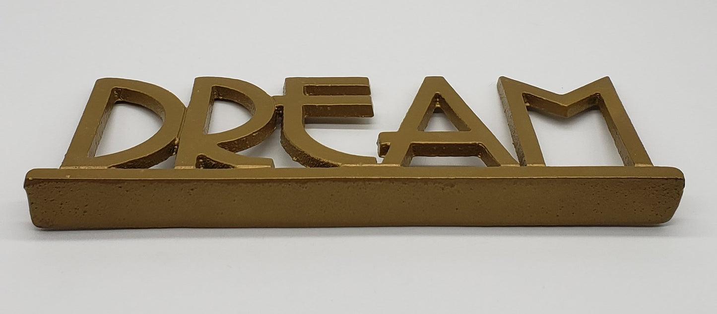 Metal Art Sign DREAM
