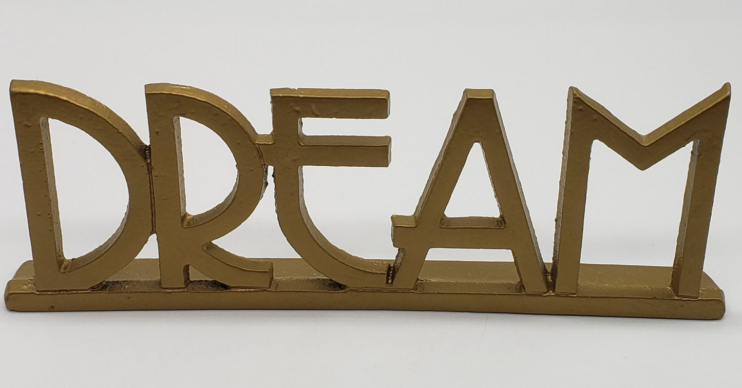 Metal Art Sign DREAM
