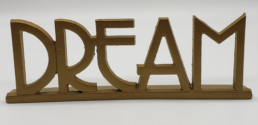Metal Art Sign DREAM