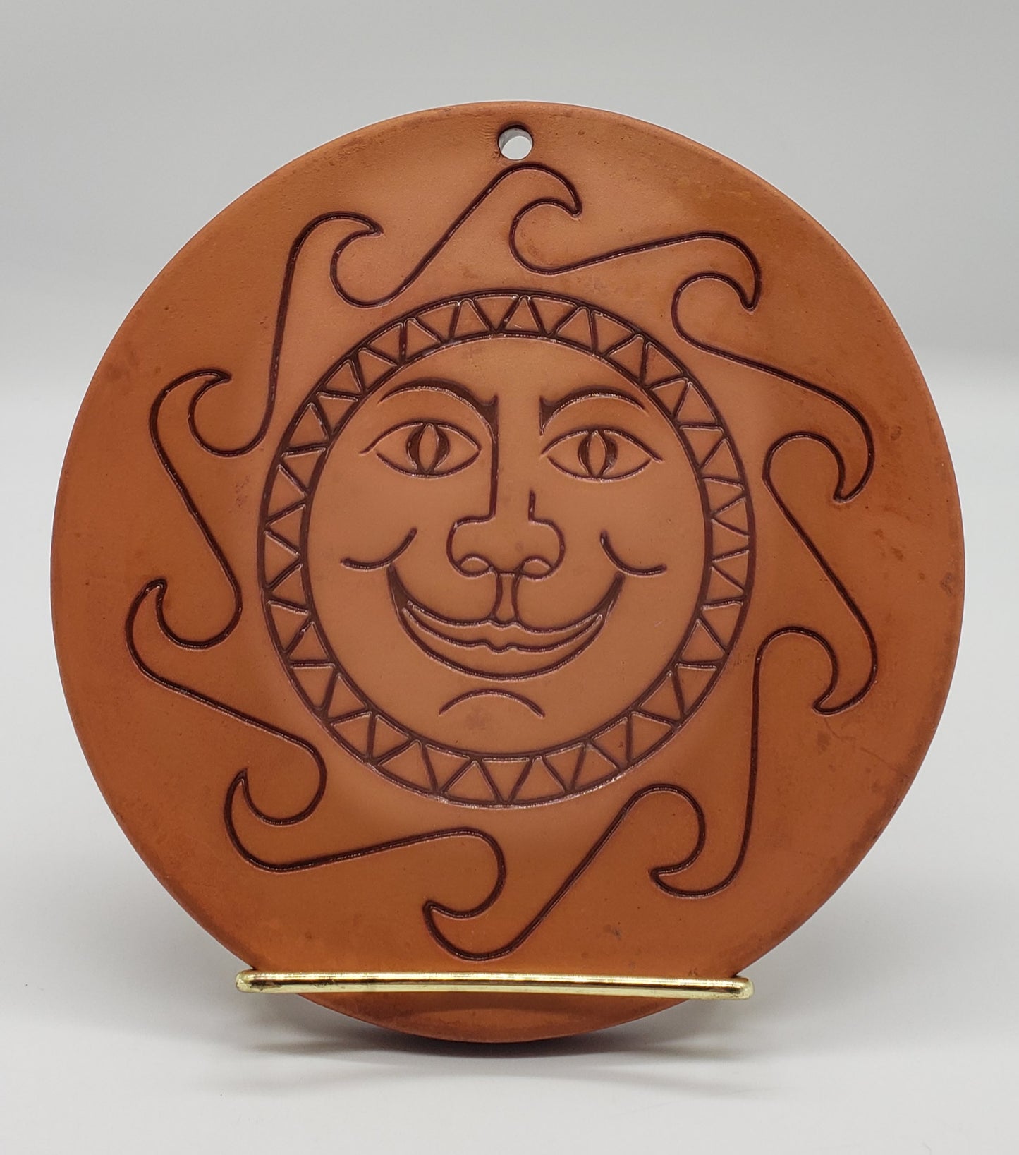 WODLAND WARE Sun Face Ceramic/Tara Cotta
