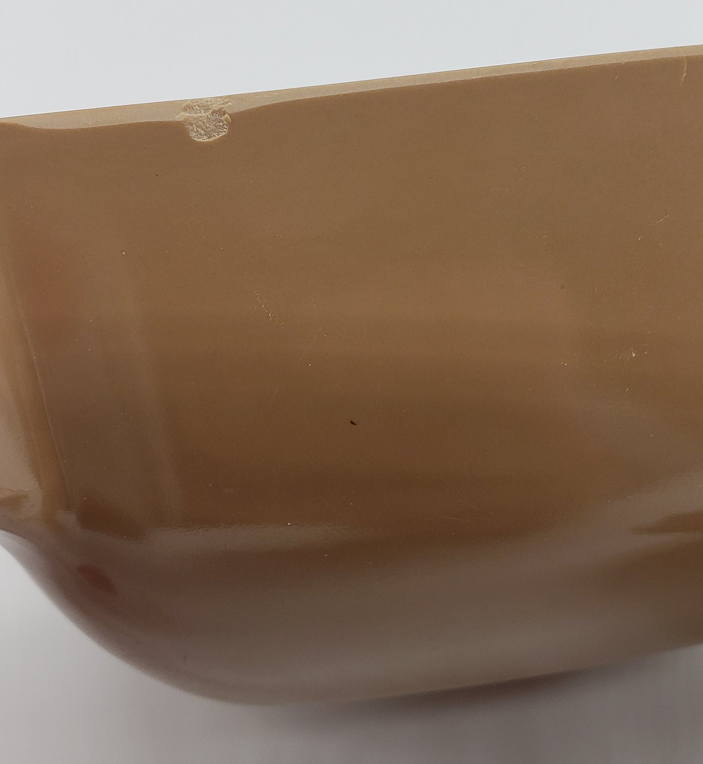 Melmac Brookpark Square Sugar Bowl & Creamer Brown