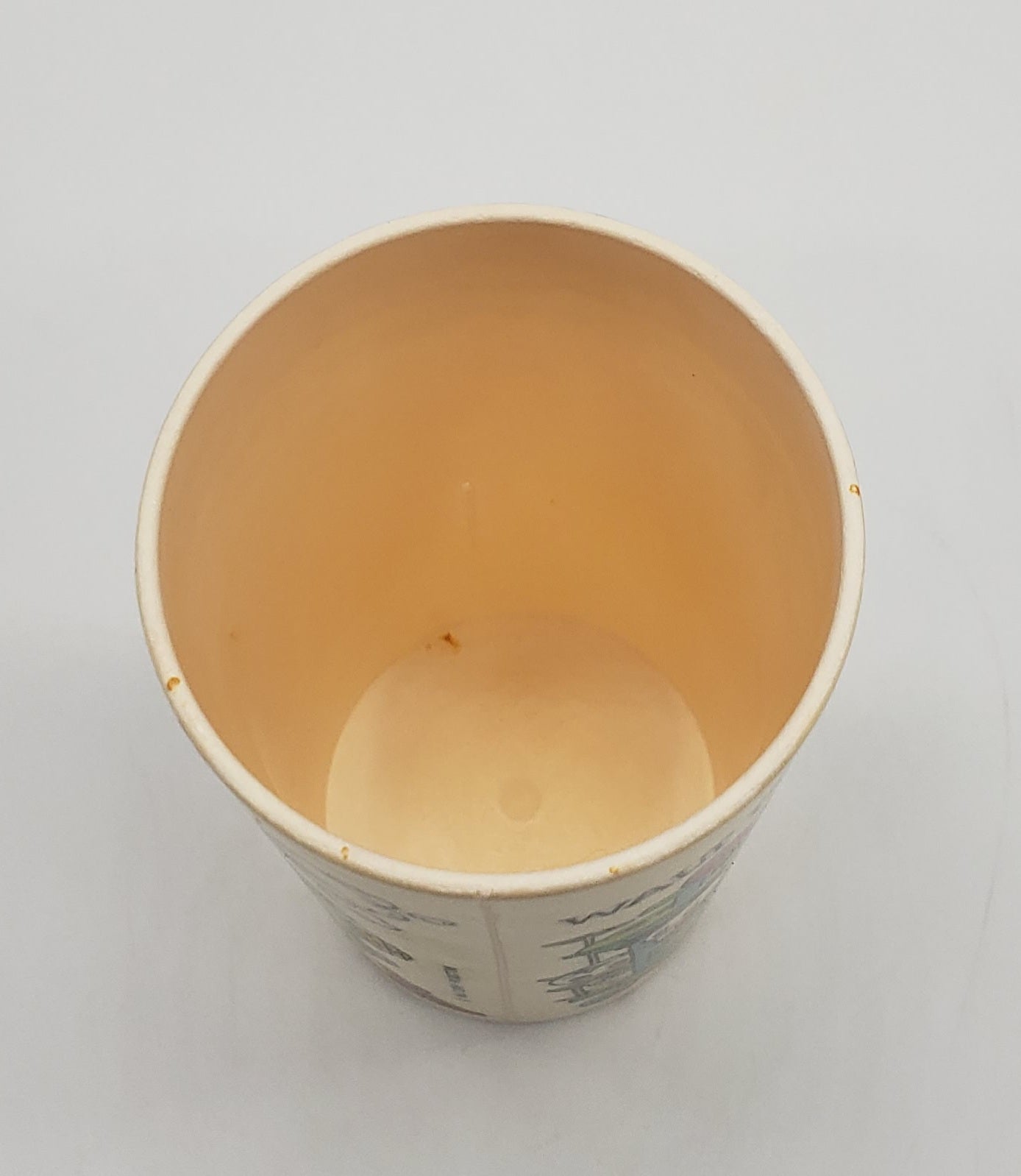 1970's Walt Disney World/Deka Hard Plastic Mickey Train Kids Cup